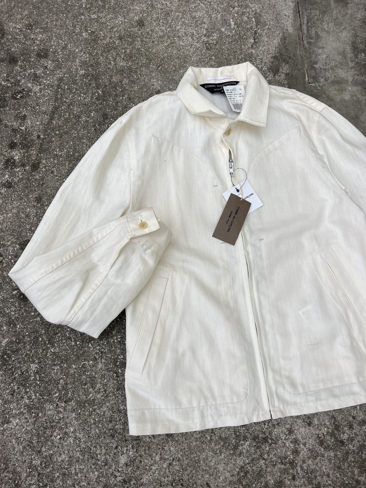 Comme des Garcons Homme Plus 2004 comme des garcons homme plus zip jacket Size US M / EU 48-50 / 2 - 3 Thumbnail