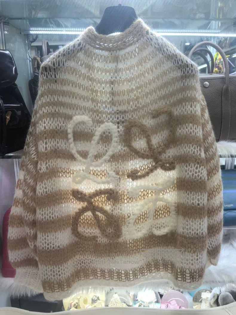 Loewe Loewe Mohair Knit Cardigan Size S / US 4 / IT 40 - 2 Thumbnail