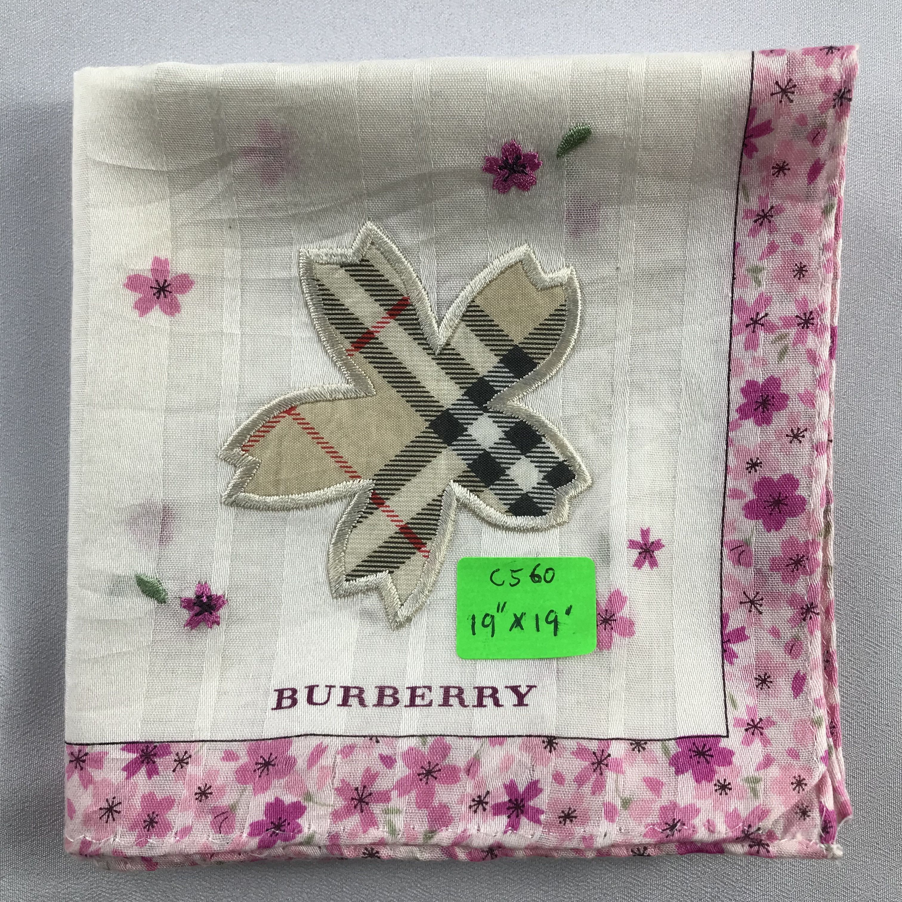 Burberry Burberry Handkerchief / Bandana / Neckerchief C560 Size ONE SIZE - 8 Thumbnail
