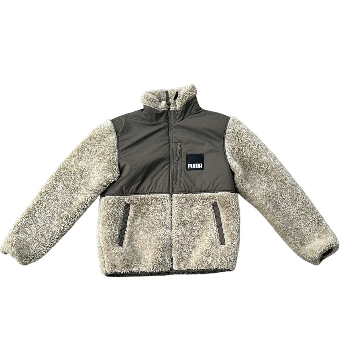 Puma Puma deep pile fleece jacket nice design Size US M / EU 48-50 / 2 - 3 Thumbnail