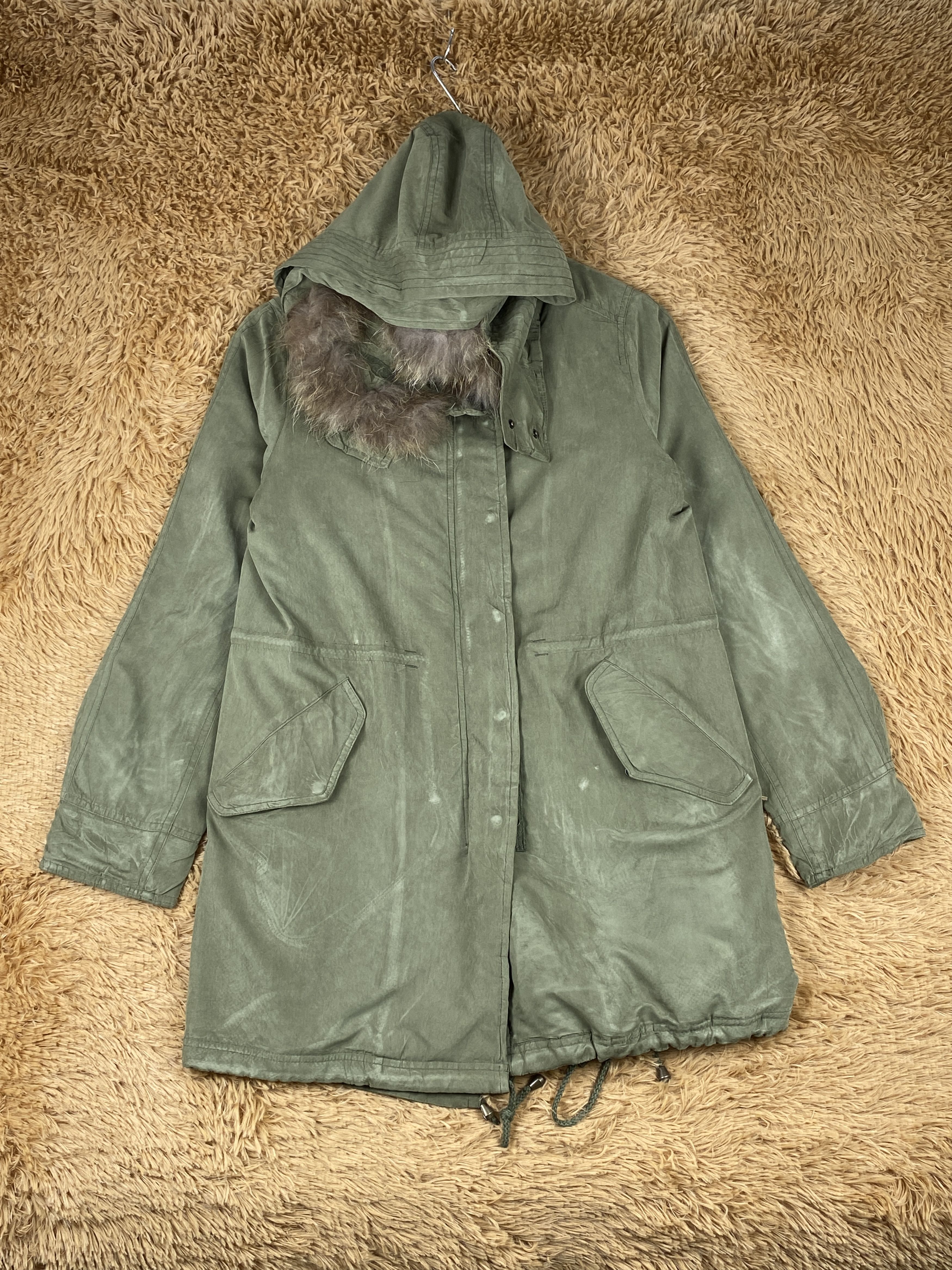 Japanese Brand Vintage Cutie Blonde Sherpa Lining Jacket Military J1840 Size US S / EU 44-46 / 1 - 1 Thumbnail