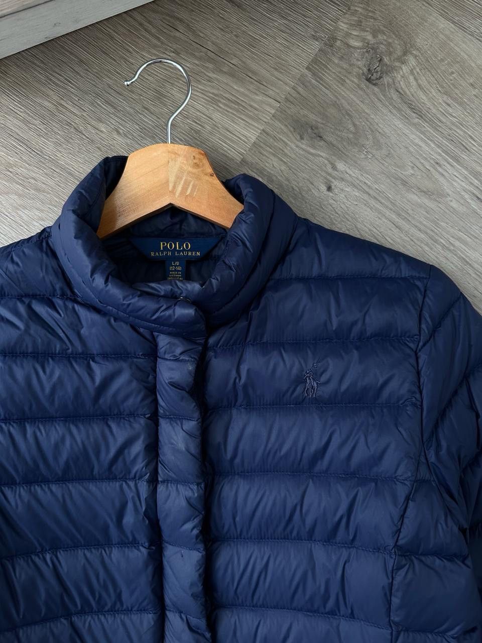 Polo Ralph Lauren × Vintage Vintage Polo Ralph Lauren Navy Micro Puffers Jacket Size US XXS / EU 40 - 6 Thumbnail
