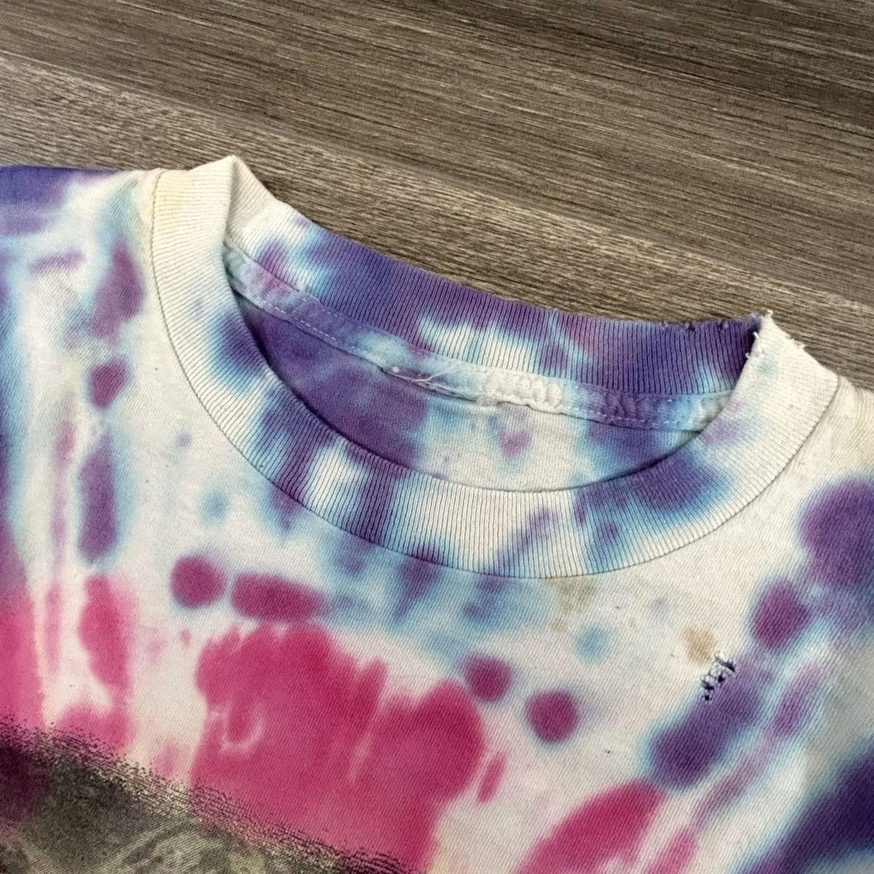 Hanes VINTAGE Styx REO Speedwagon Shirt Mens L Tie Dye Rock Band Tour 2000s Thrashed Size US L / EU 52-54 / 3 - 5 Thumbnail