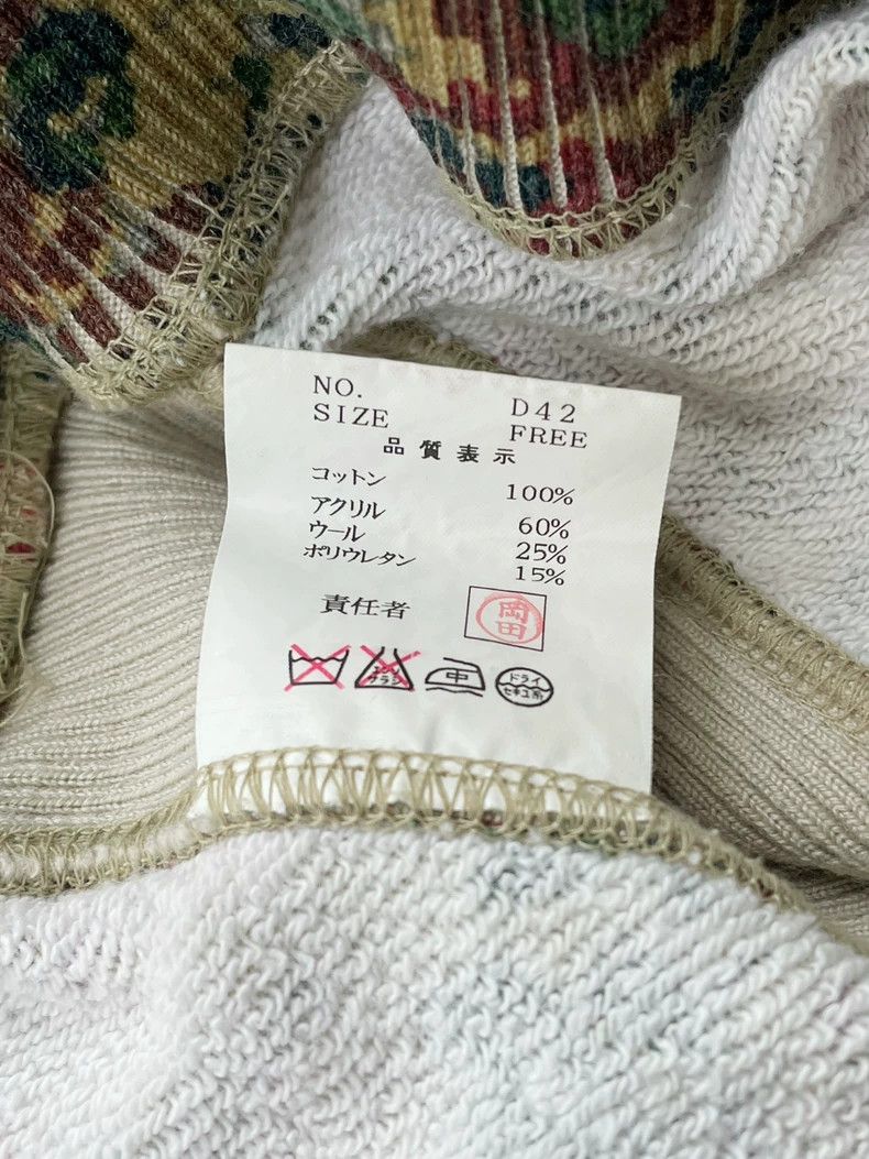 Undercover Undercover size os 2000AW petal knit short sleeves 2504-Ne Size US M / EU 48-50 / 2 - 9 Thumbnail