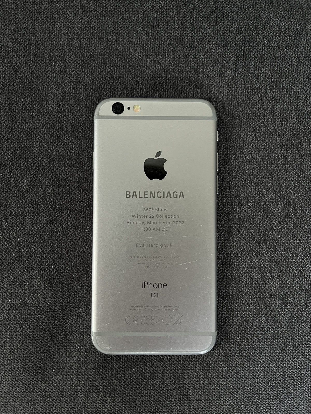 BALENCIAGA - 愛フォン6 Balenciaga Designer IPhone Phone 6