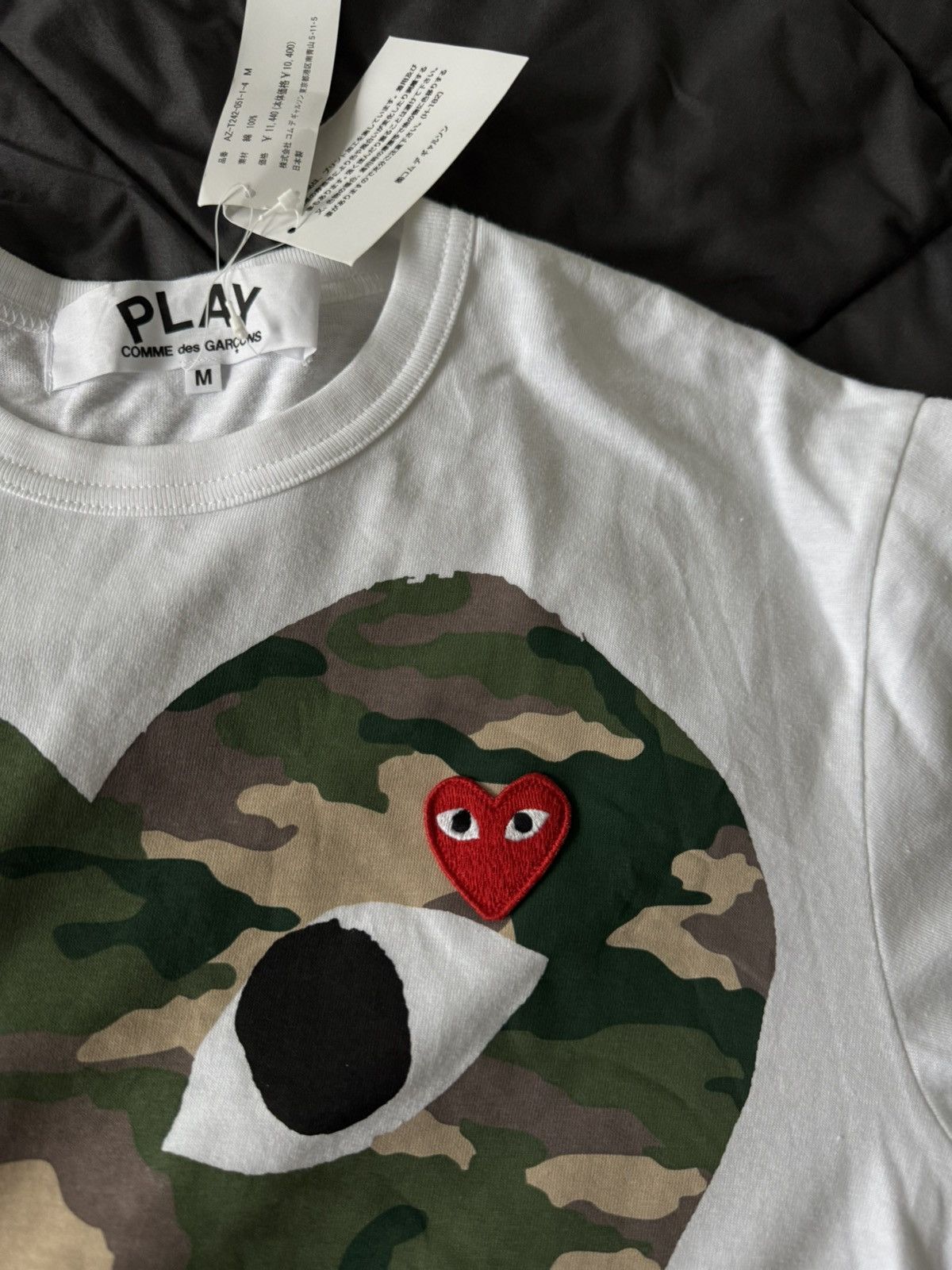 Comme des Garcons CDG PLAY Camo Heart Shirt Size US M / EU 48-50 / 2 - 2 Thumbnail