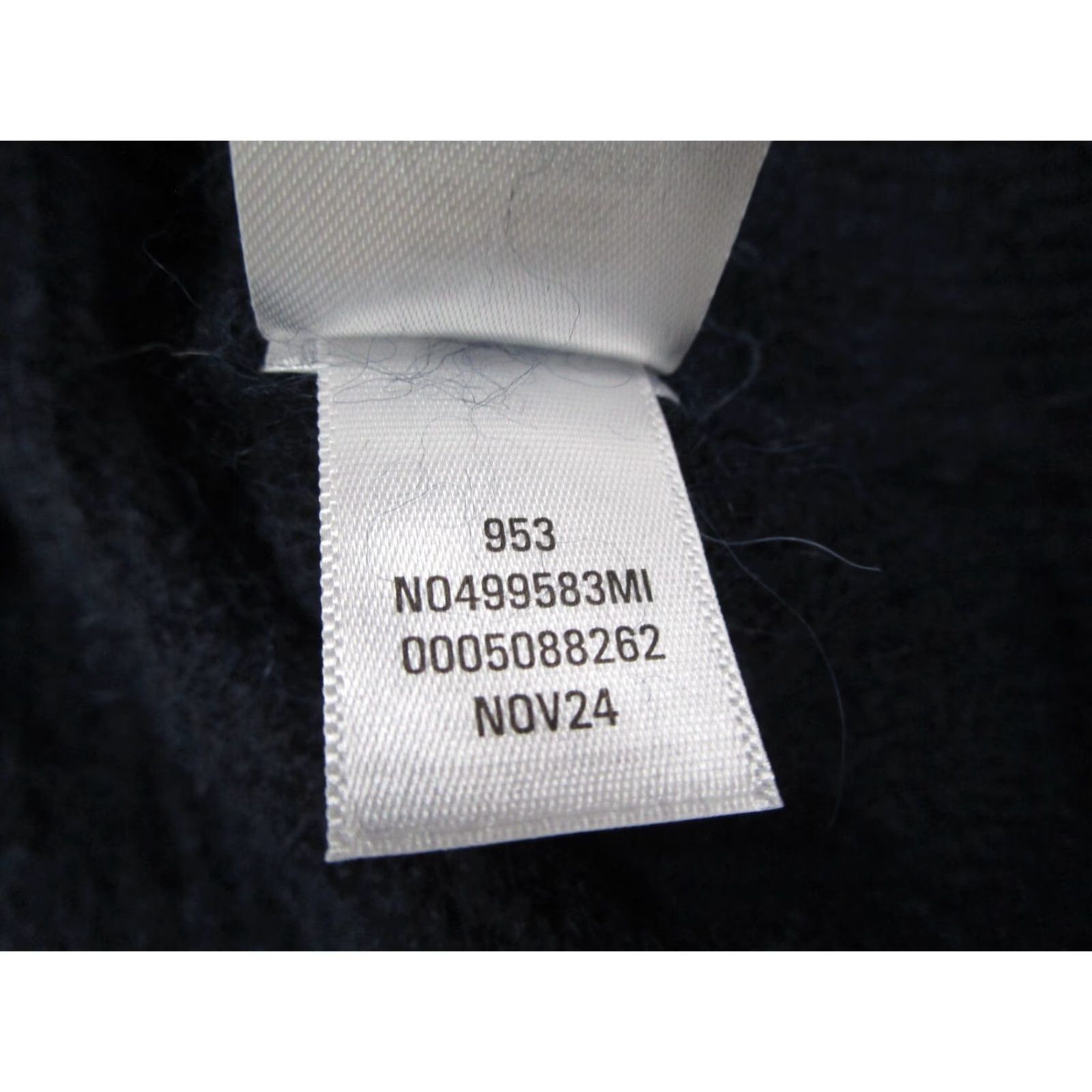 Nordstrom VINTAGE Nordstrom Women's Sweater Pullover Knit Long Sleeve Zip High Neck All Seasons XS Blue Size XS / US 0-2 / IT 36-38 - 5 Thumbnail