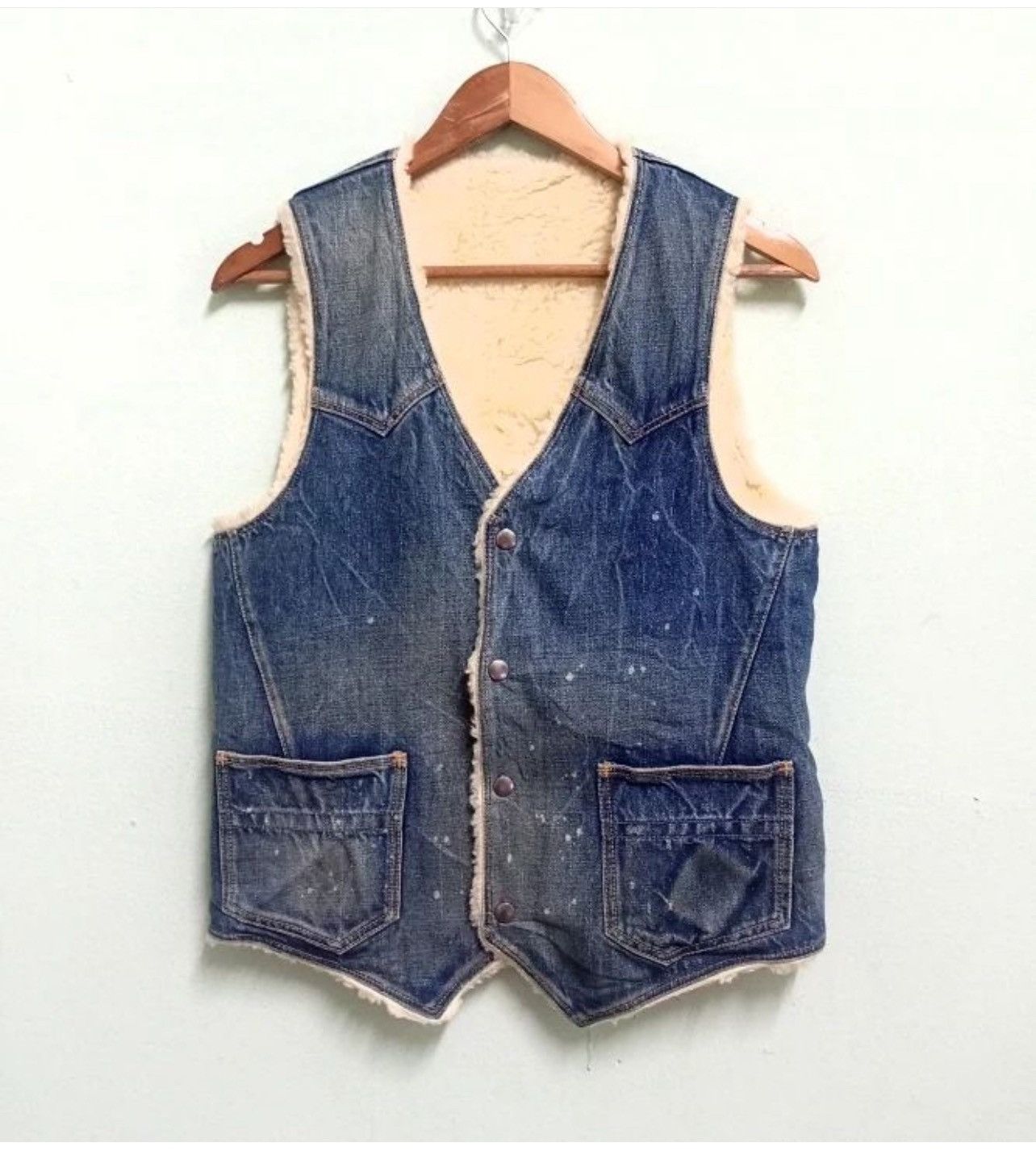 Designer × Japanese Brand Number (N)ine Denim Vest Size M / US 6-8 / IT 42-44 - 1 Thumbnail