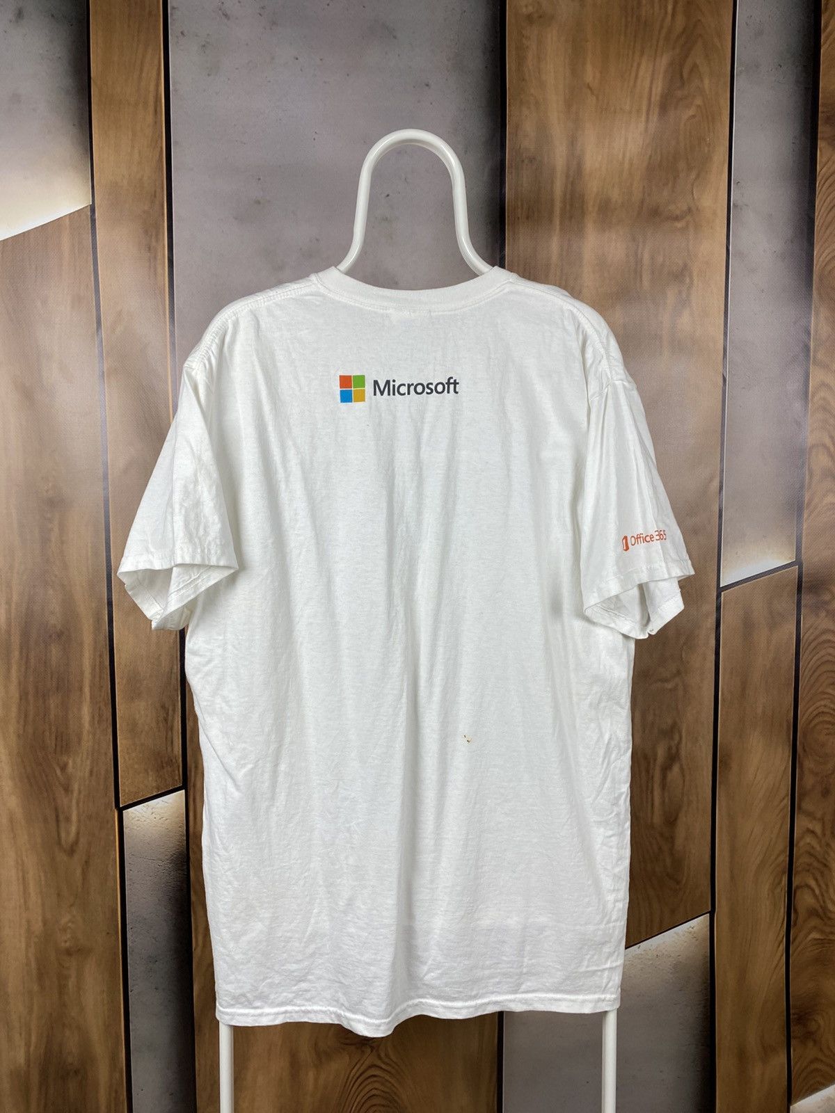 Microsoft 💻Vintage 00s T-Shirt Microsoft Project Promo Big Logo Tee💻 Size US XL / EU 56 / 4 - 2 Thumbnail