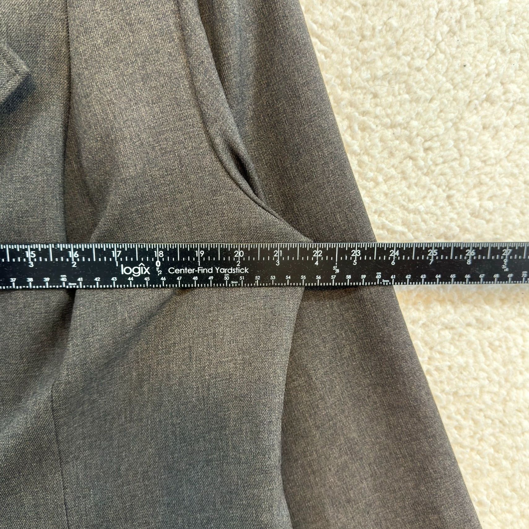 Undercover VINTAGE 90s Long Blazer Coat Jacket 16W Womens Brown Lightweight Longline Over & Under Blazer Size XXL / US 16-18 / IT 52-54 - 5 Thumbnail