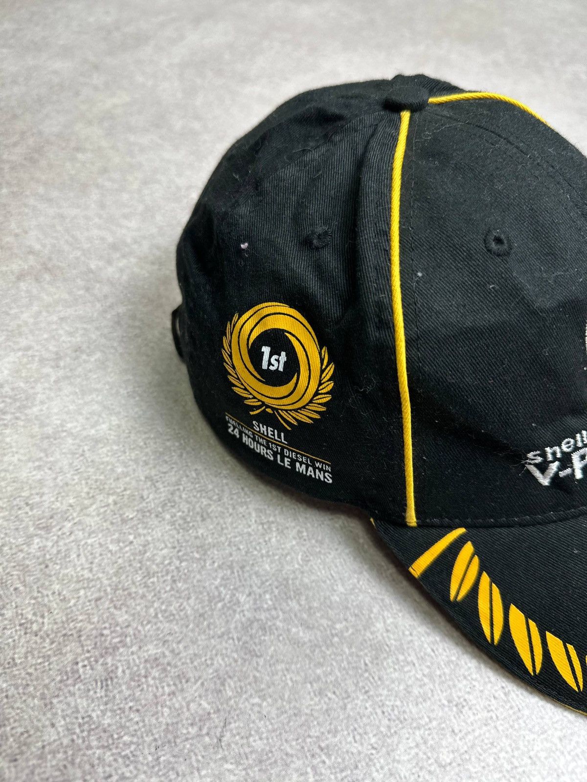 Vintage 2007 24 Hours Le Mans Shell Racing Cap Os Size ONE SIZE - 3 Thumbnail