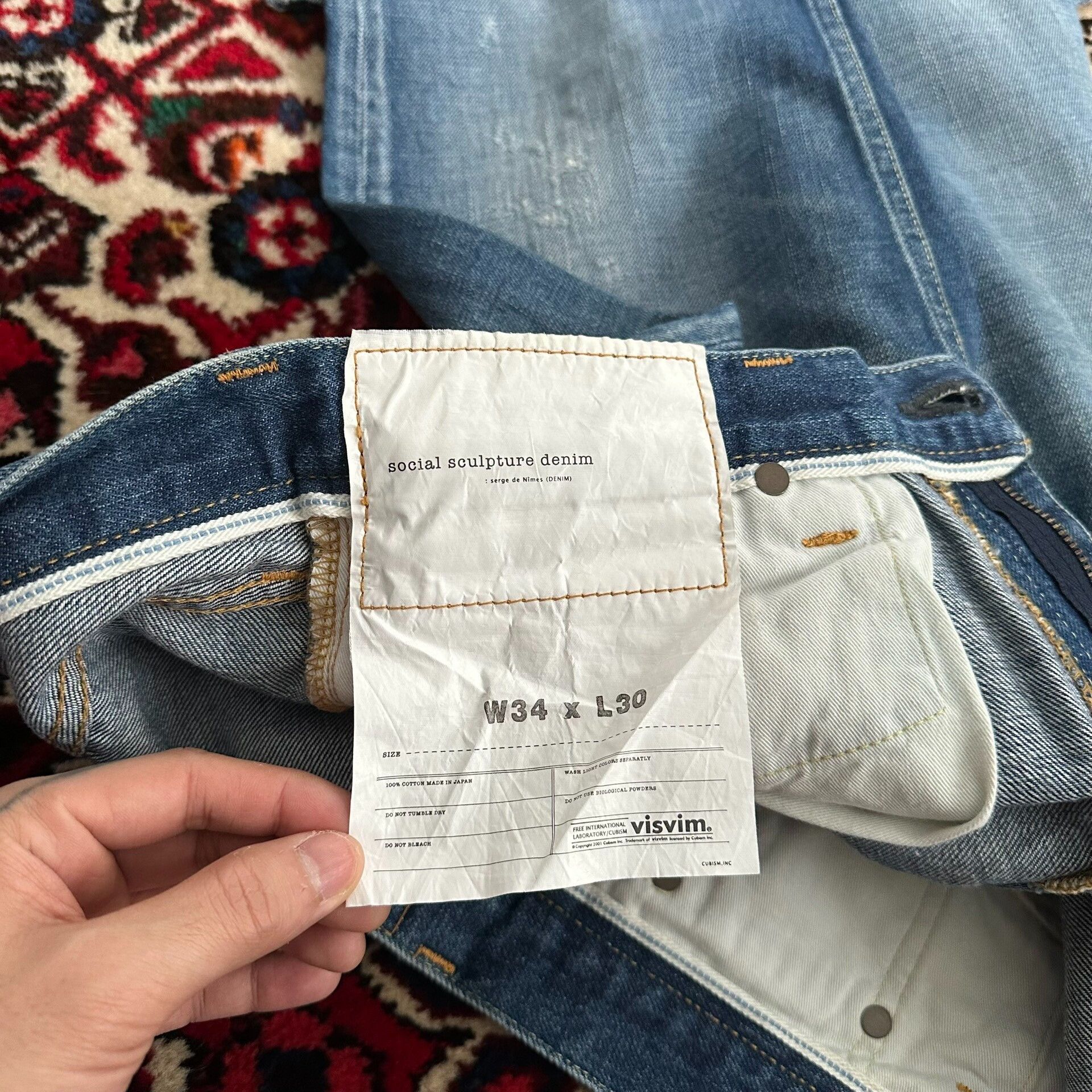 Visvim visvim 16AW 03D12 Washed Jeans Size US 34 / EU 50 - 7 Thumbnail