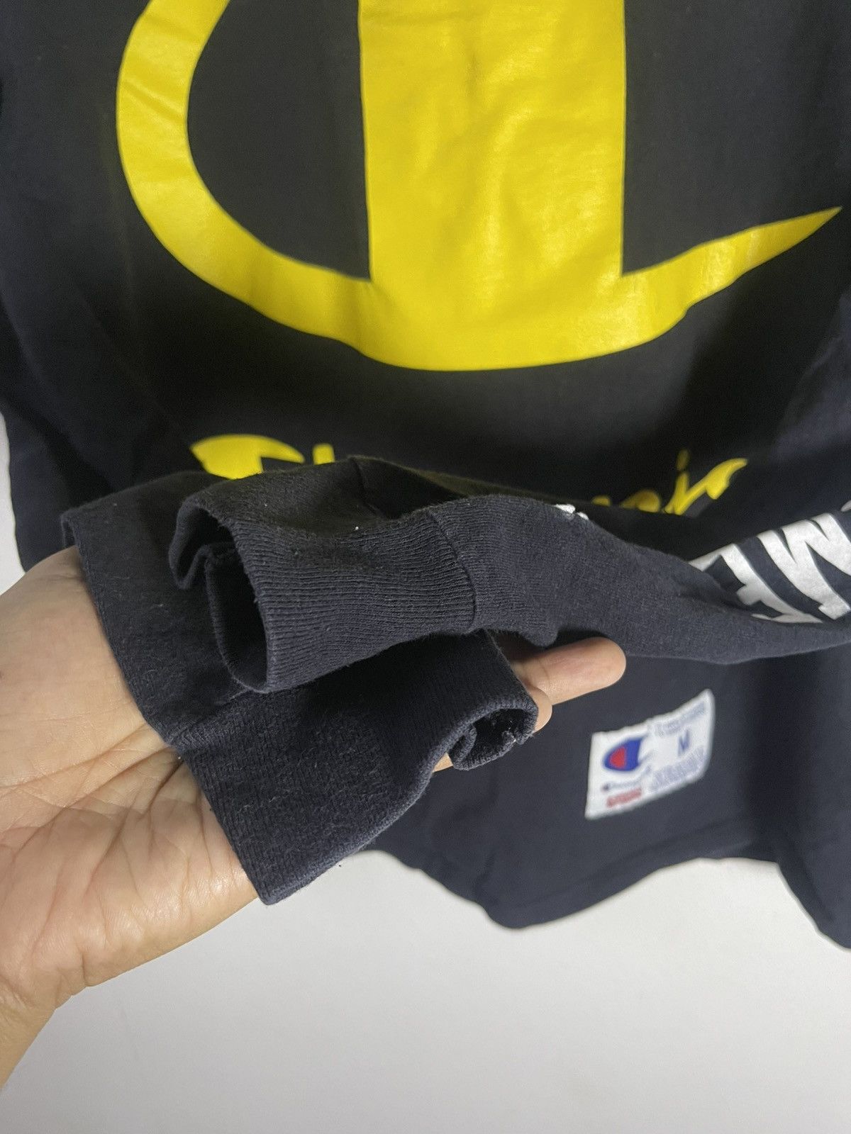 Champion × Supreme Supreme x Champion Stacked C Long Sleeve Tee Size US S / EU 44-46 / 1 - 5 Thumbnail