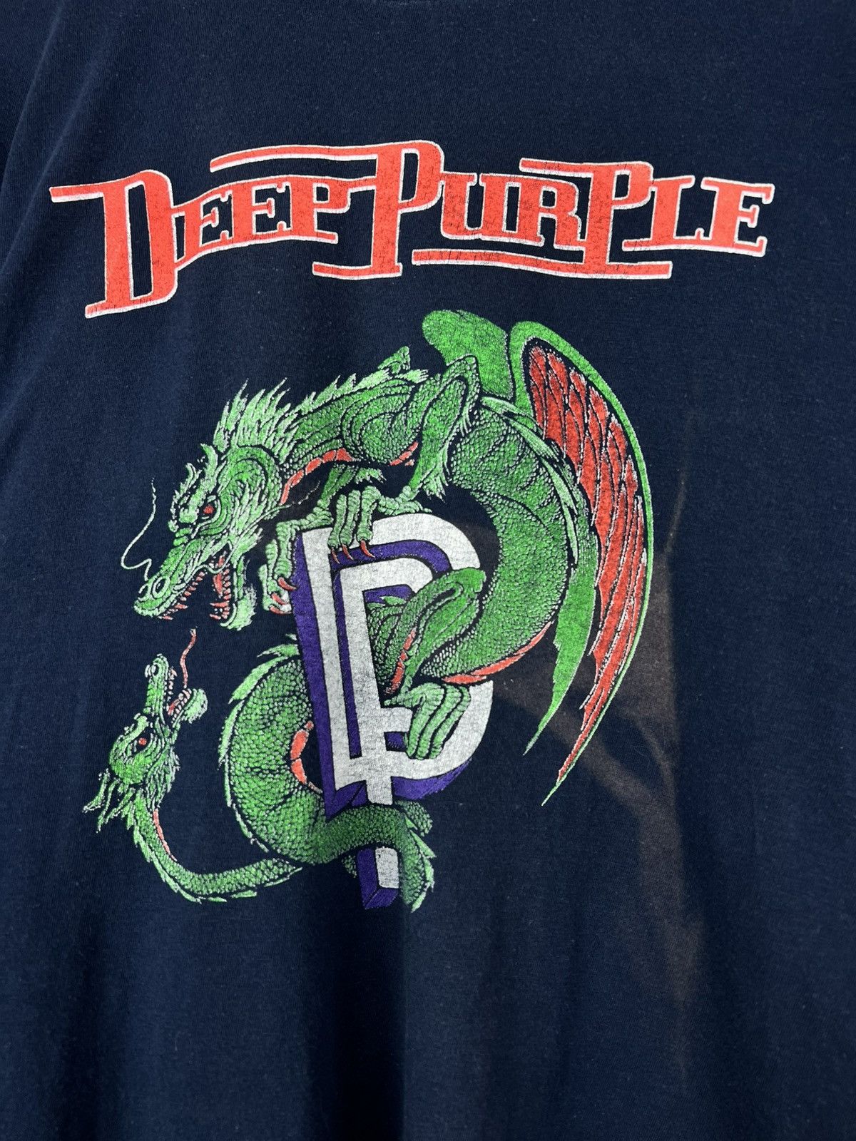 Band Tees × Vintage Rare Deep Purple 2003 Bananas Tour Dragon Logo vintage Size US XL / EU 56 / 4 - 3 Thumbnail