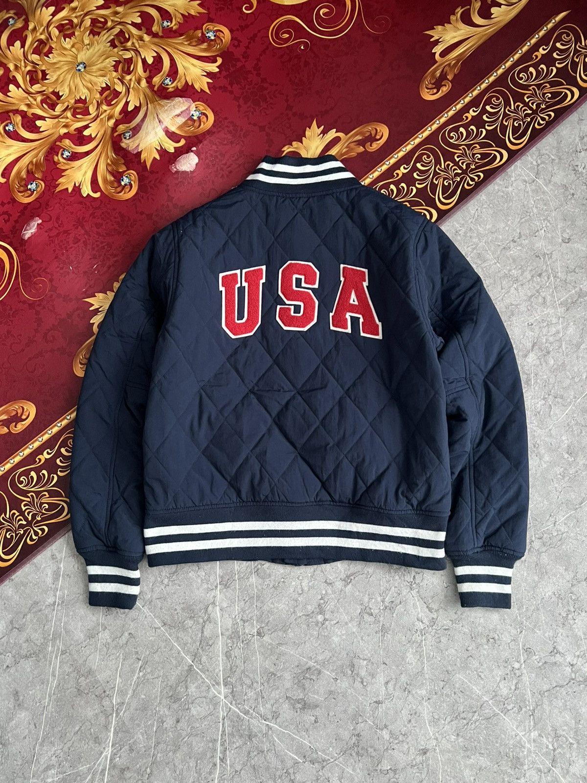 Champion Champion X Girl Japan Varsity Jacket Size US M / EU 48-50 / 2 - 4 Thumbnail