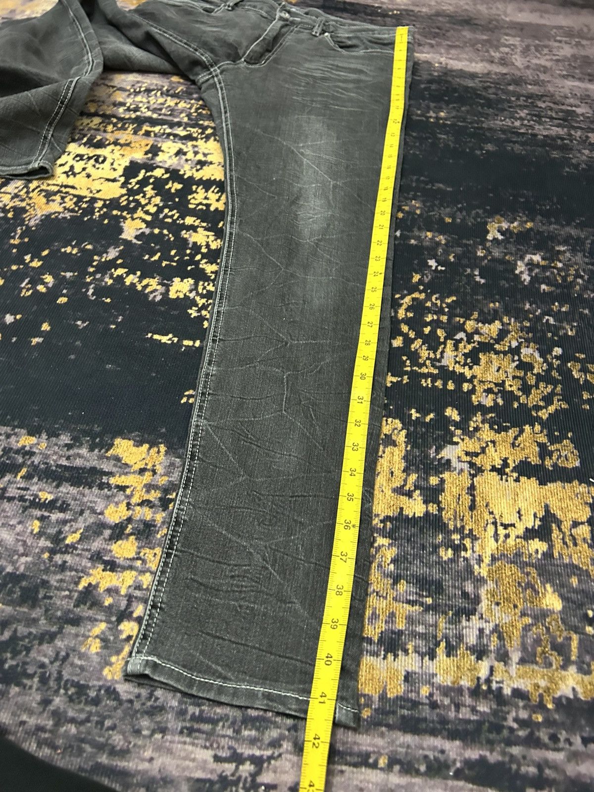 Tornado Mart Semntic Design Japan Whiskered jeans Size US 33 - 18 Thumbnail