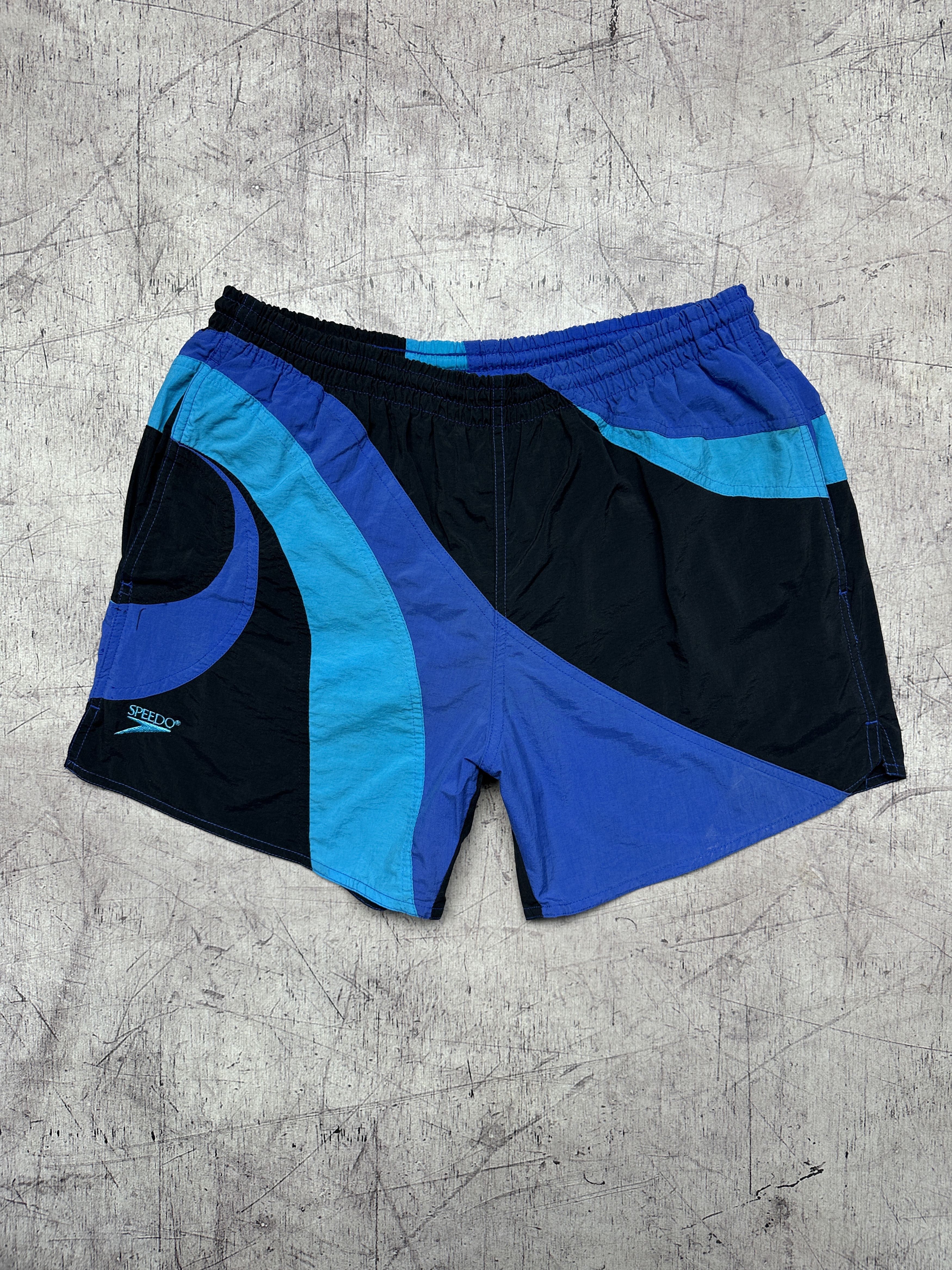 Speedo Speedo 90s Vintage Mens Nylon Swimming Shorts Size US 34 / EU 50 - 1 Thumbnail