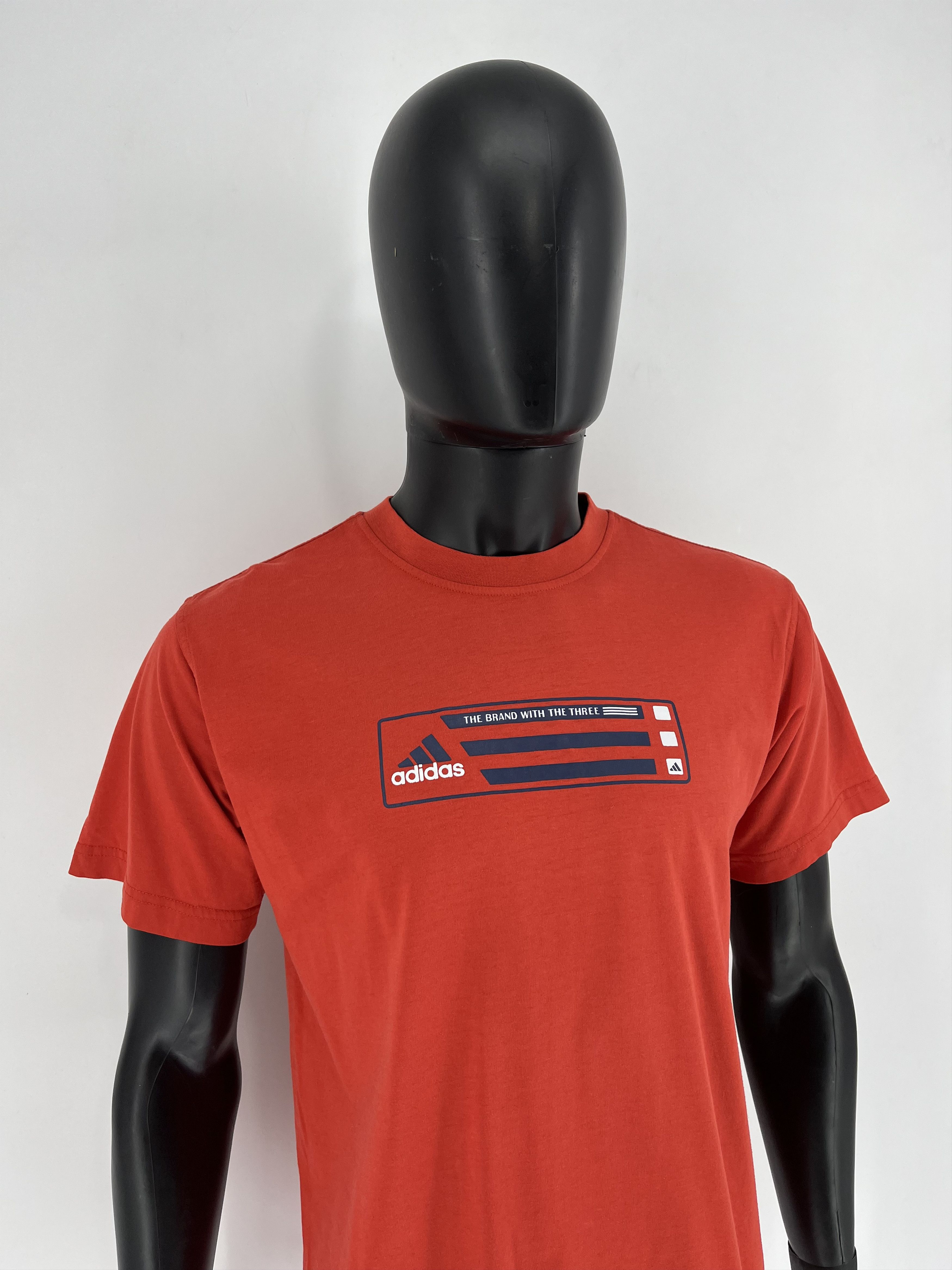 Adidas Vintage Y2K Adidas T-Shirt Big Logo Size US XL / EU 56 / 4 - 3 Thumbnail