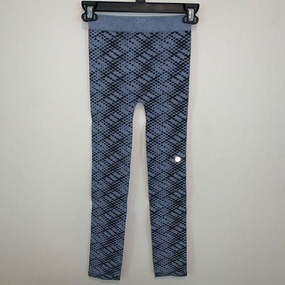 Other Avocado Blue and Black Spotted Cable Knit Lounge Yoga Leggin Size 25" / US 0 / IT 36 - 5 Thumbnail