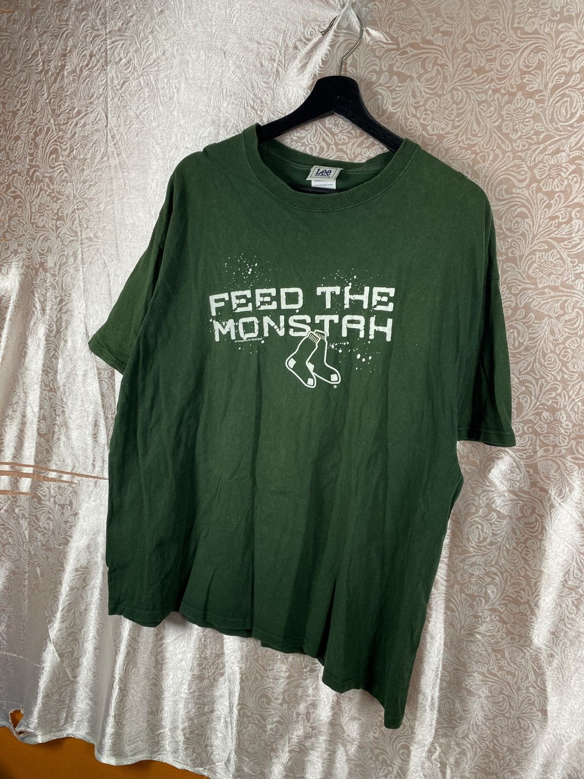 Lee Vintage Lee Feed The Monstah Boston Red Sox Green Monster Size US XL / EU 56 / 4 - 4 Thumbnail