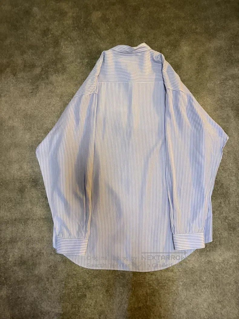 Balenciaga Balenciaga Striped Pointed Collar Single-breasted Long Sle Size US XS / EU 42 / 0 - 2 Thumbnail
