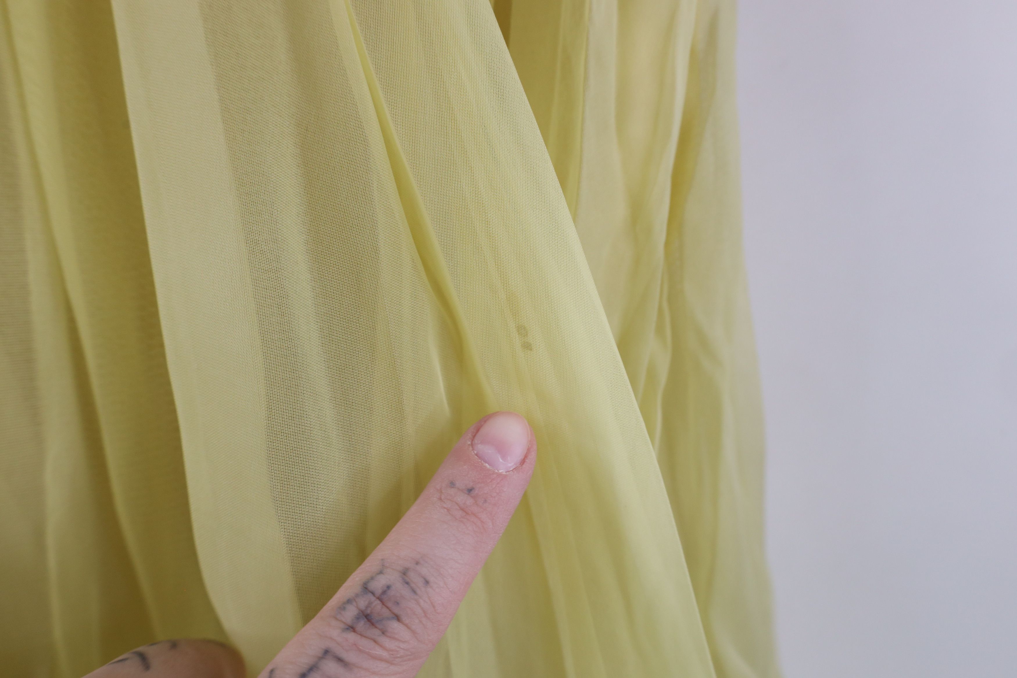 Vintage Vintage 50s Chiffon Cupcake Party Prom Dress Rockabilly Size S / US 4 / IT 40 - 8 Thumbnail
