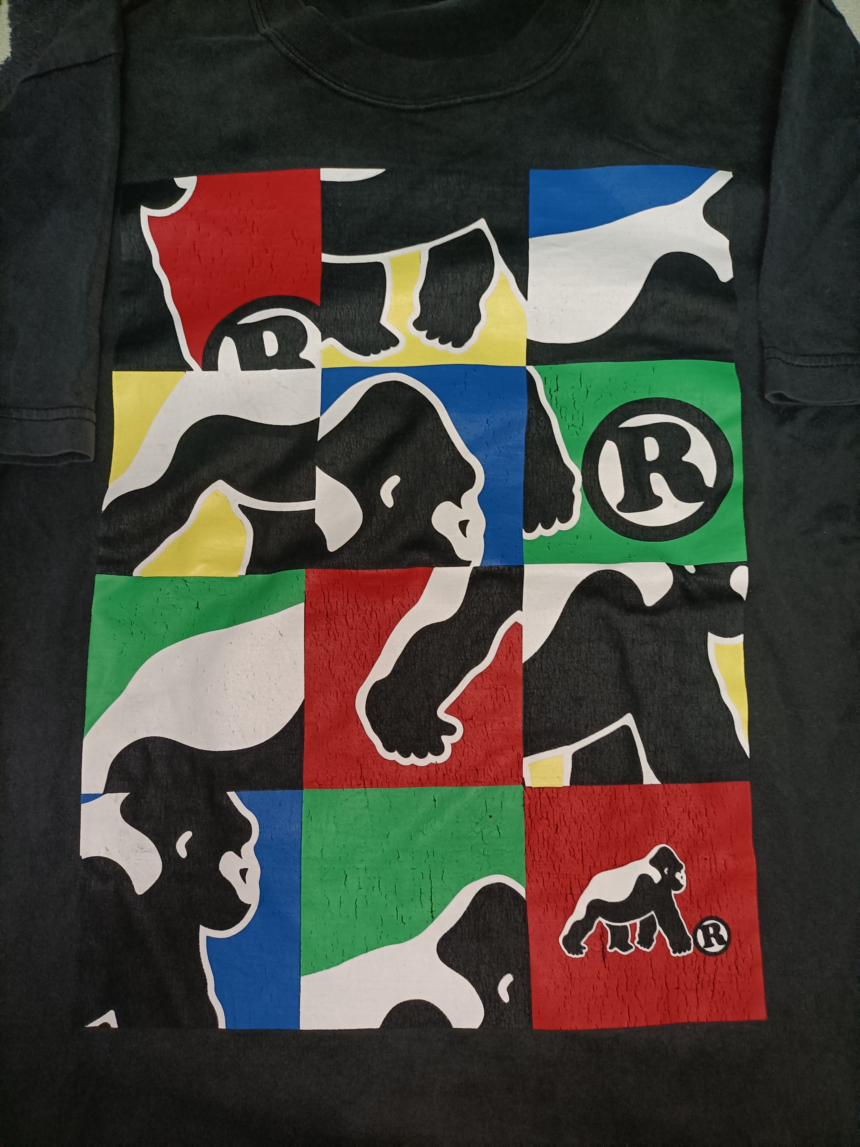 Xlarge Rare designs00s❤️‍🔥XLarge jigsaw black faded t-shirt Size US M / EU 48-50 / 2 - 2 Thumbnail