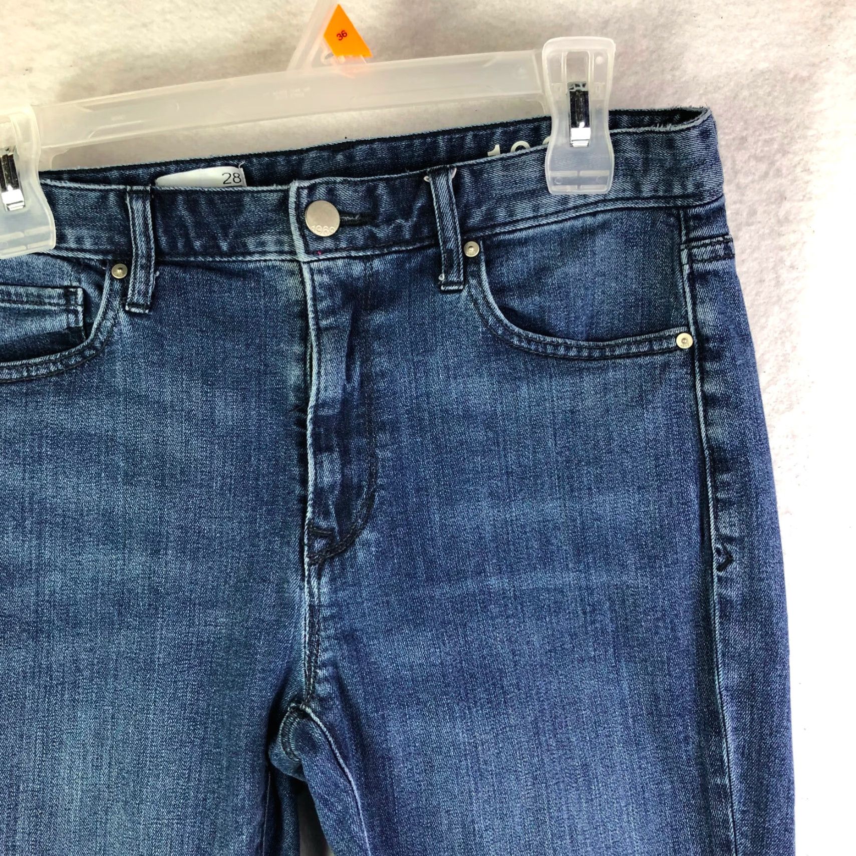 Gap Gap 1969 Always Skinny High Rise Juniors Size 28 Medium Wash Blue Denim Jeans Jeans Women Size 28" / US 6 / IT 42 - 3 Thumbnail