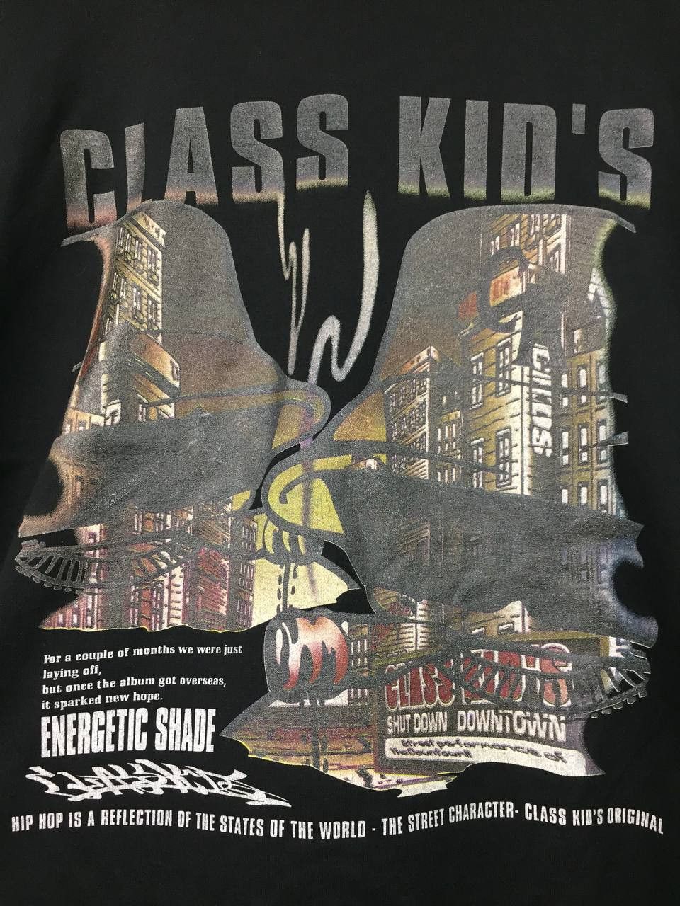 Japanese Brand Class Kid's Japanese Streetwear Long Sleeve Tee Size US L / EU 52-54 / 3 - 4 Thumbnail