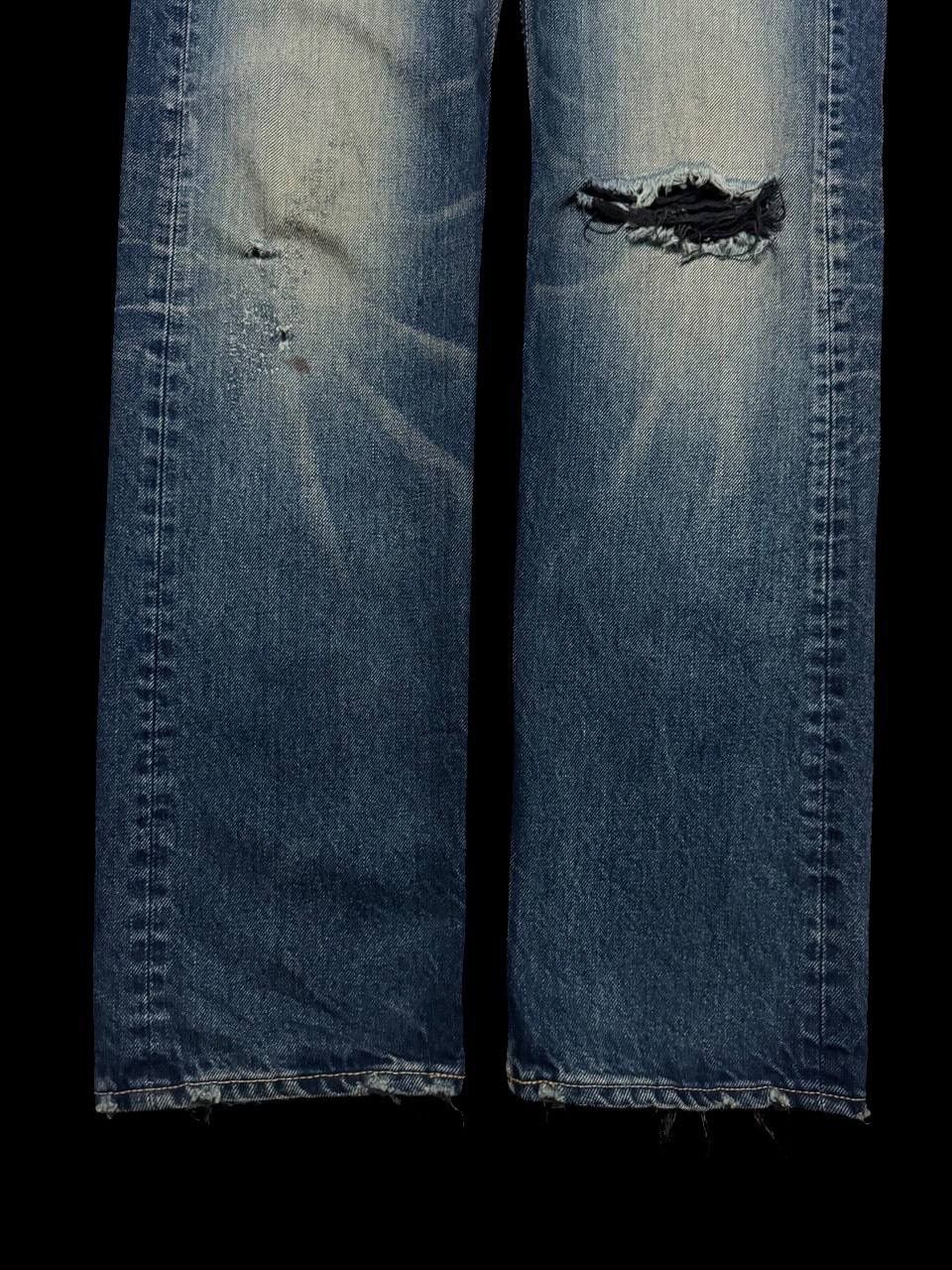 Spellbound INSANE 90s Spellbound Rusty Mudwash Distressed Ripped Jeans Size US 29 - 8 Thumbnail