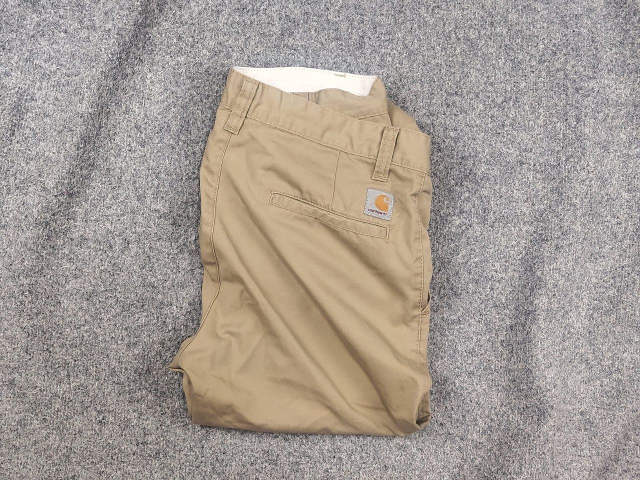 Carhartt Carhartt Wip Tander Beige Canvas Trouser Pants Vintage Style Size US 32 / EU 48 - 1 Thumbnail