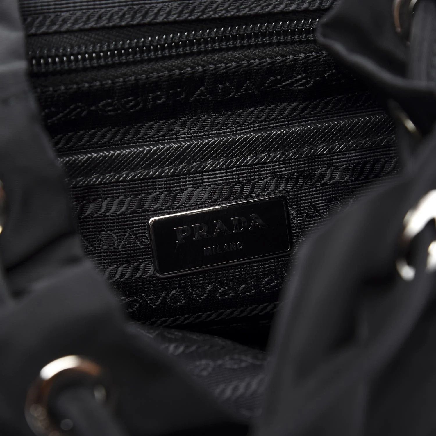 Prada o1srvl11e0624 Size: OS / Backpack in Black Size ONE SIZE - 6 Thumbnail