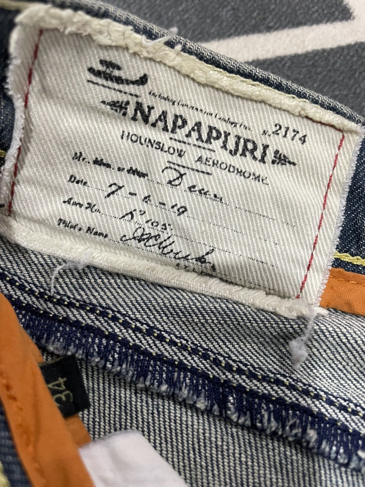 Napapijri Napapijri Stonewash Distressed Jeans Size US 34 / EU 50 - 21 Thumbnail