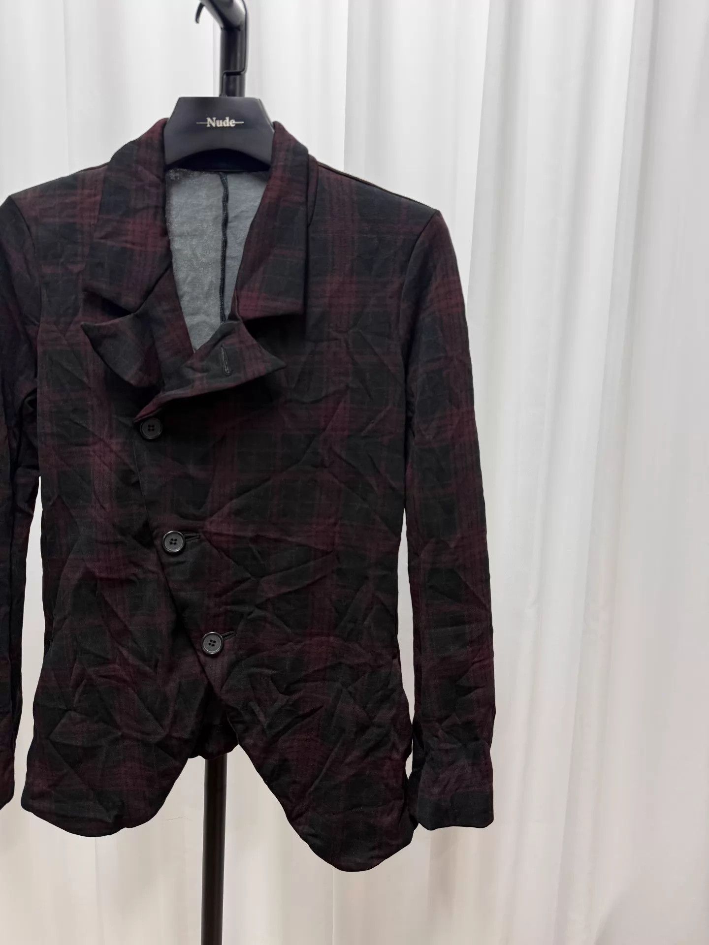 Y's Y's Red & Black Plaid Set K20 Size US M / EU 48-50 / 2 - 2 Thumbnail