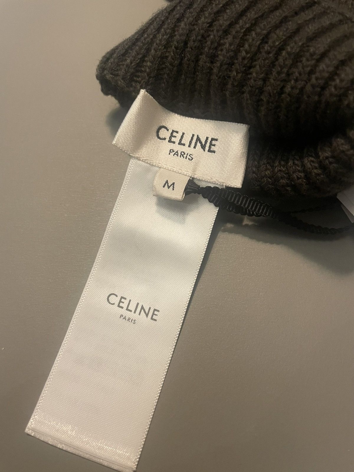 Celine Celine gloves. Military green. Wool Size ONE SIZE - 5 Thumbnail