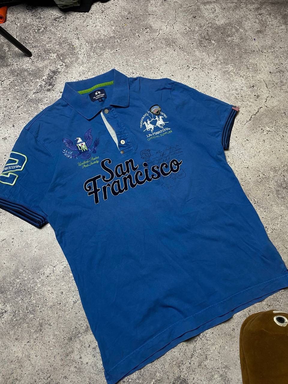 La Martina Vintage La Martina San Francisco #2 Polo T-Shirt Size US L / EU 52-54 / 3 - 4 Thumbnail