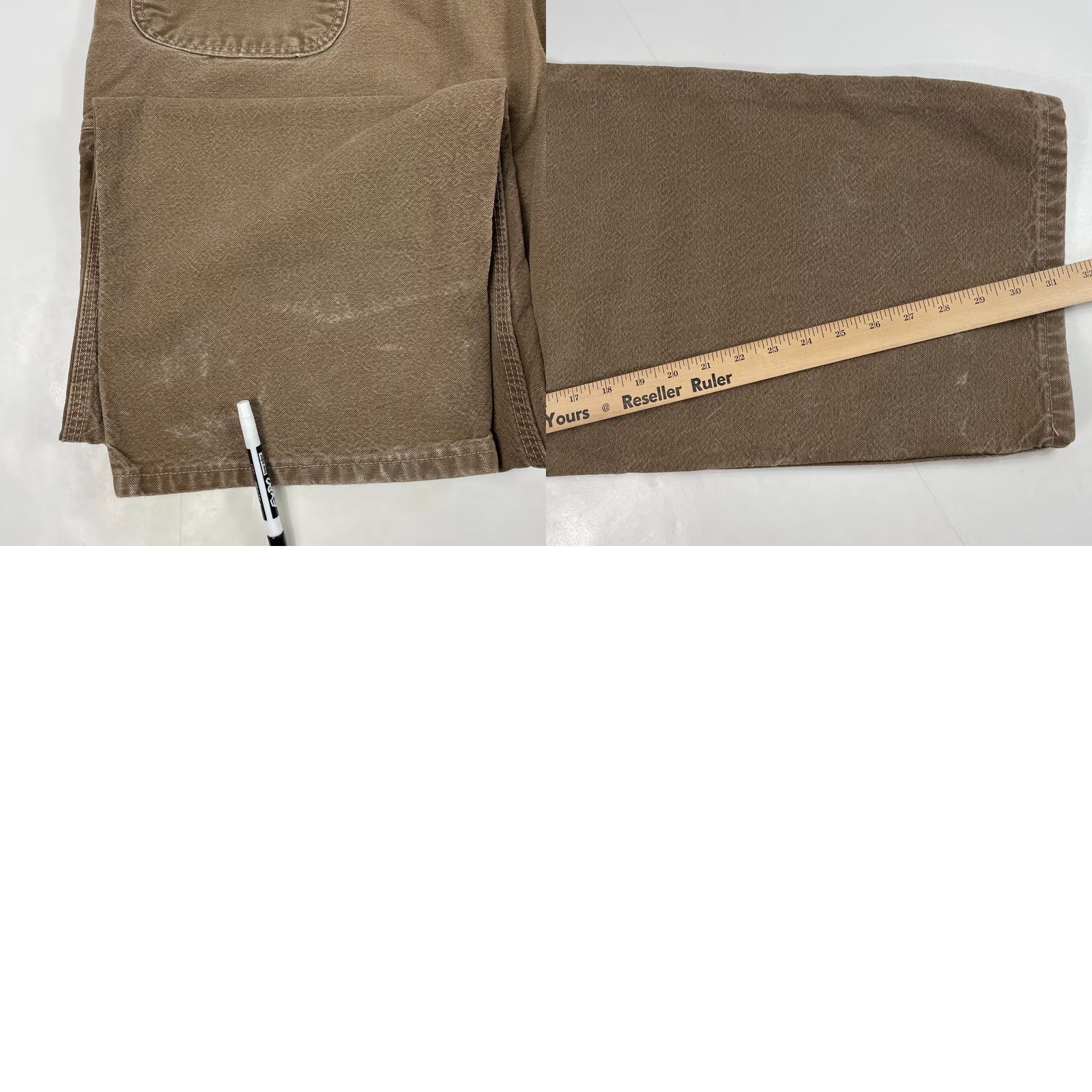 Carhartt Carhartt Pants Men 46 Brown FR Workwear Canvas Comfortable Work Attire Size US 30 / EU 46 - 9 Thumbnail
