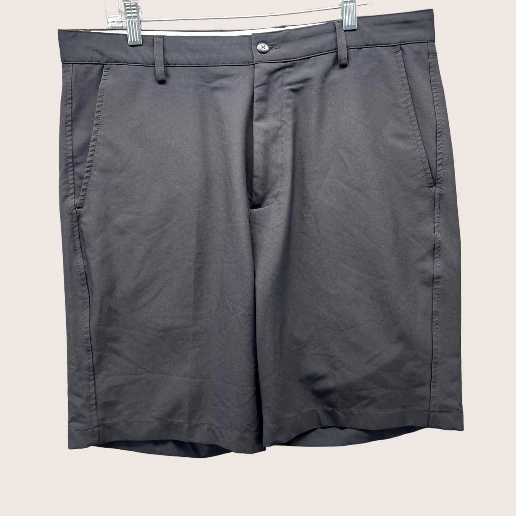 Footjoy FootJoy Shorts Mens 36 Black Golf Chino Stretch Performance 11 Inseam Casual Size US 36 / EU 52 - 1 Thumbnail