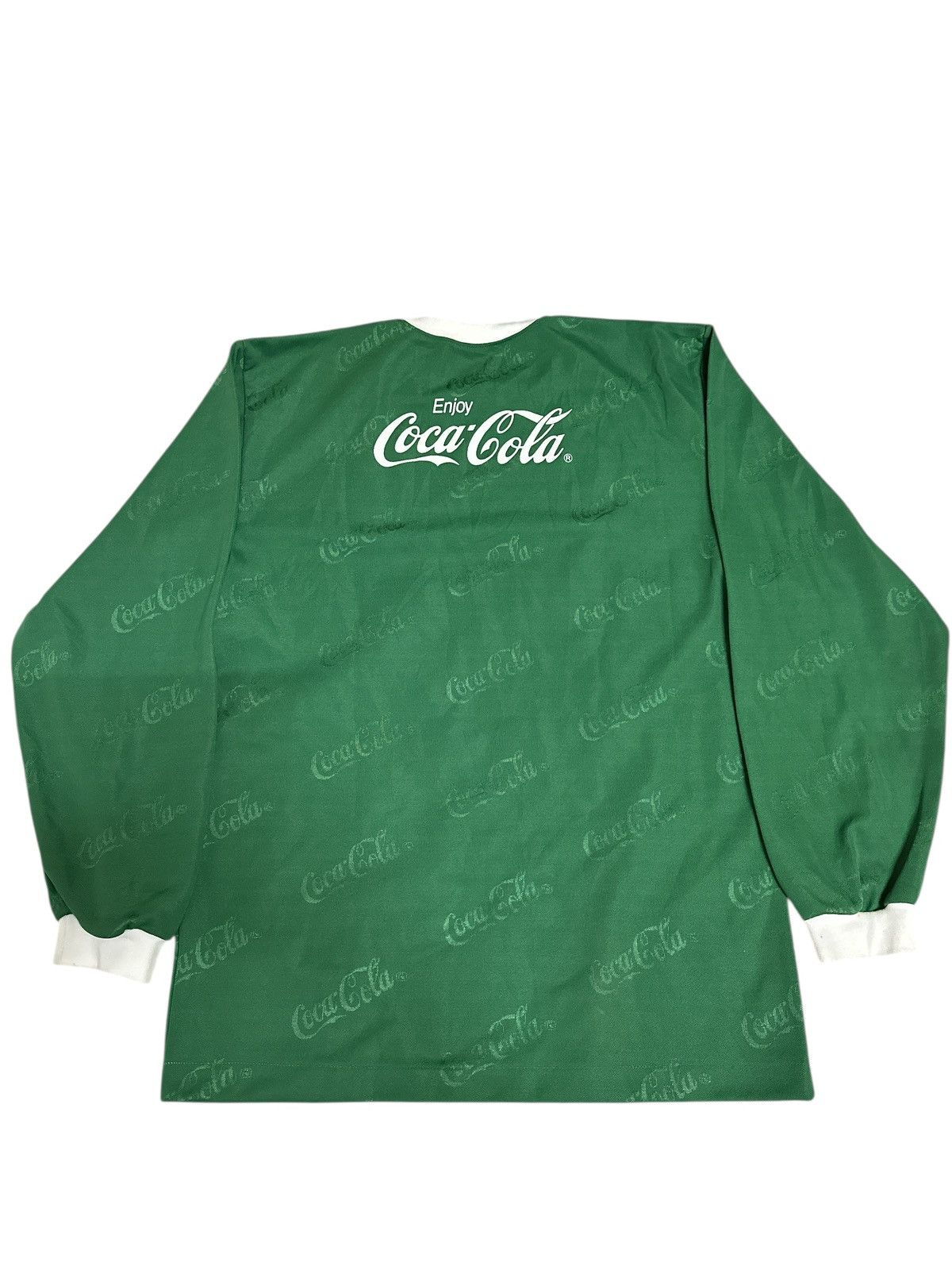 Vintage Vintage Jersey Coca Cola Japan Fc Long Sleeve. Size US L / EU 52-54 / 3 - 2 Thumbnail