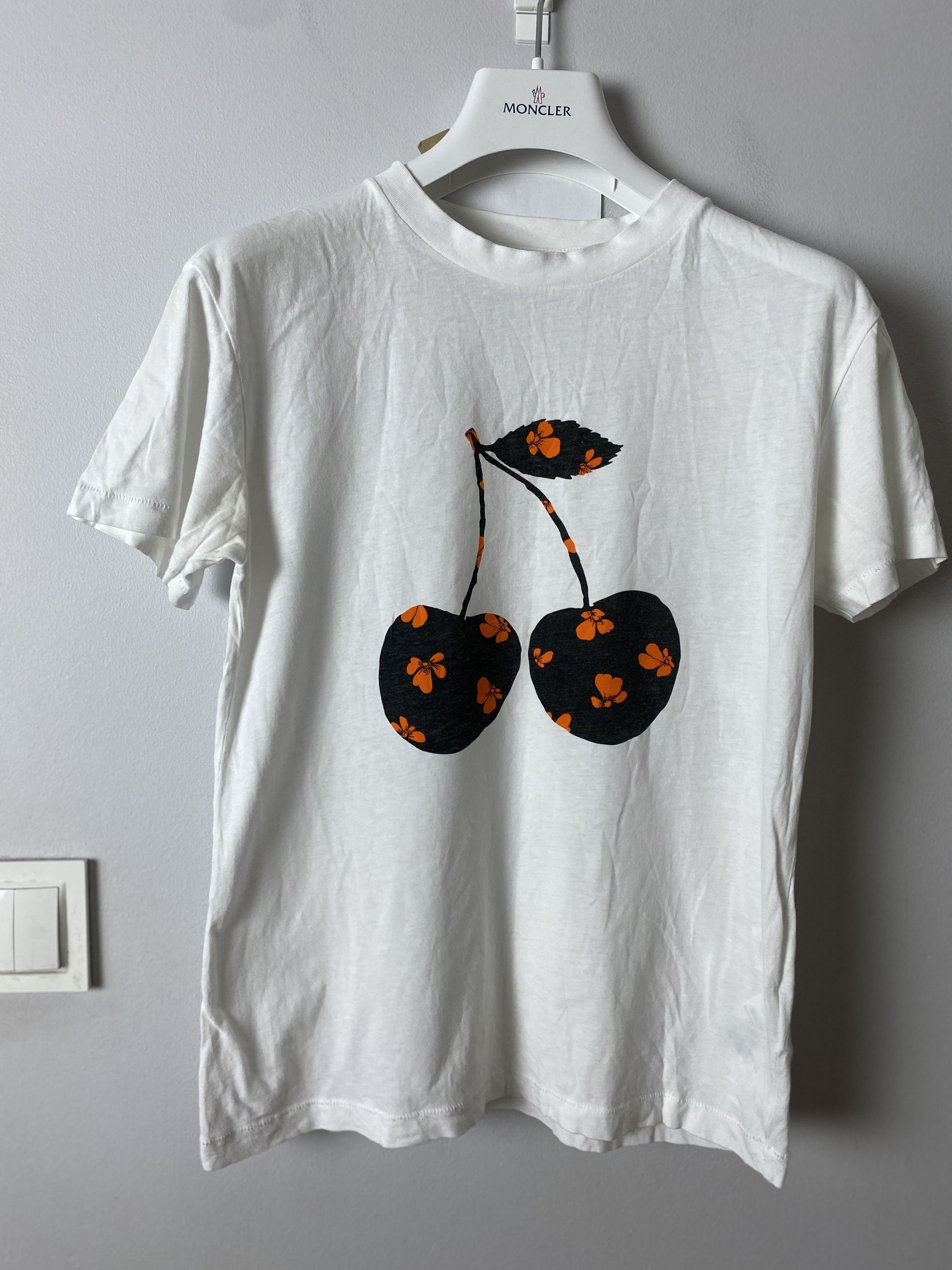 Ganni Ganni cherry print t-shirt tee Size XS / US 0-2 / IT 36-38 - 1 Thumbnail