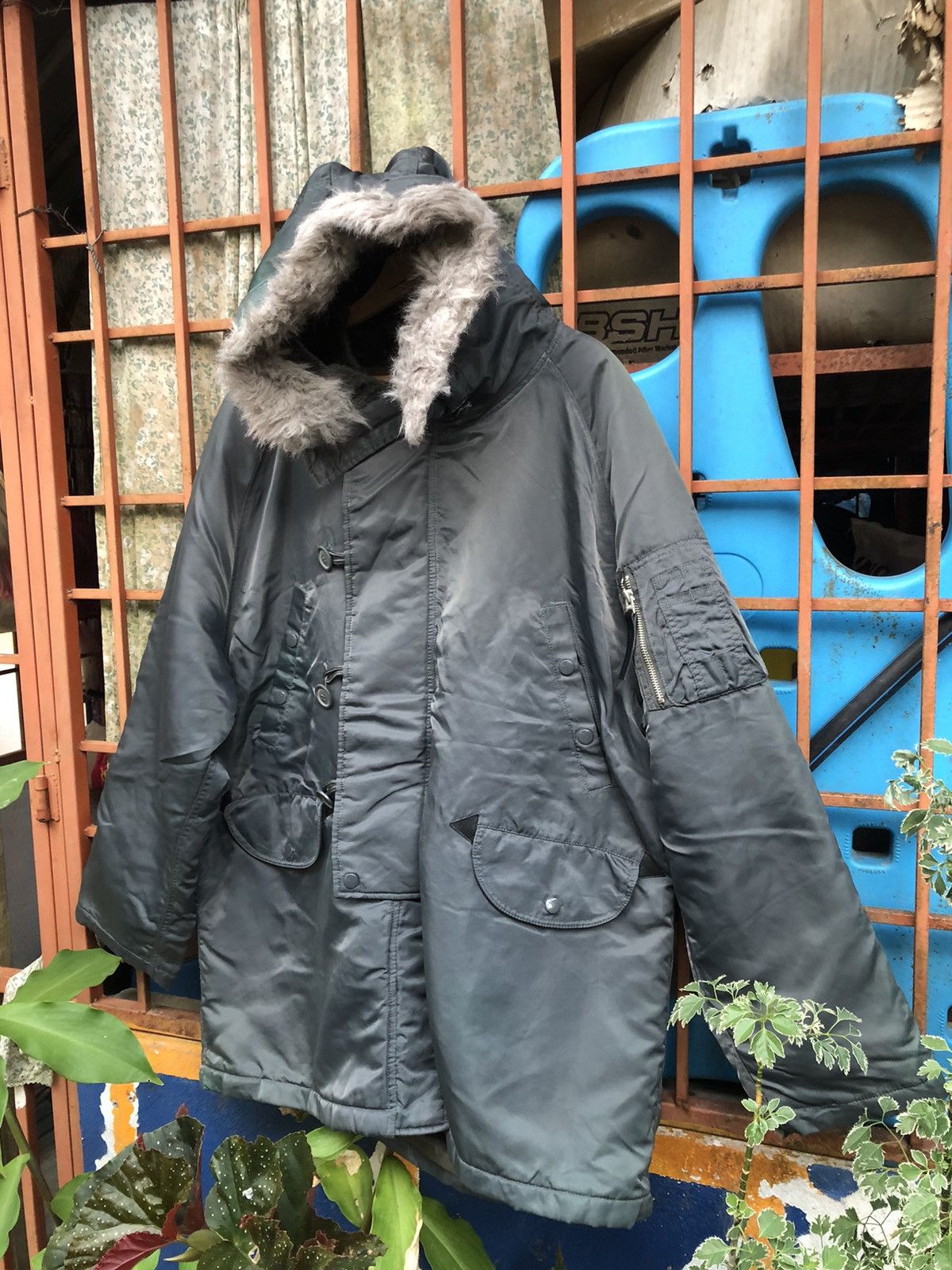 Other Bomber Jacket Overcoat Type - N - 3B Military Size US L / EU 52-54 / 3 - 2 Thumbnail