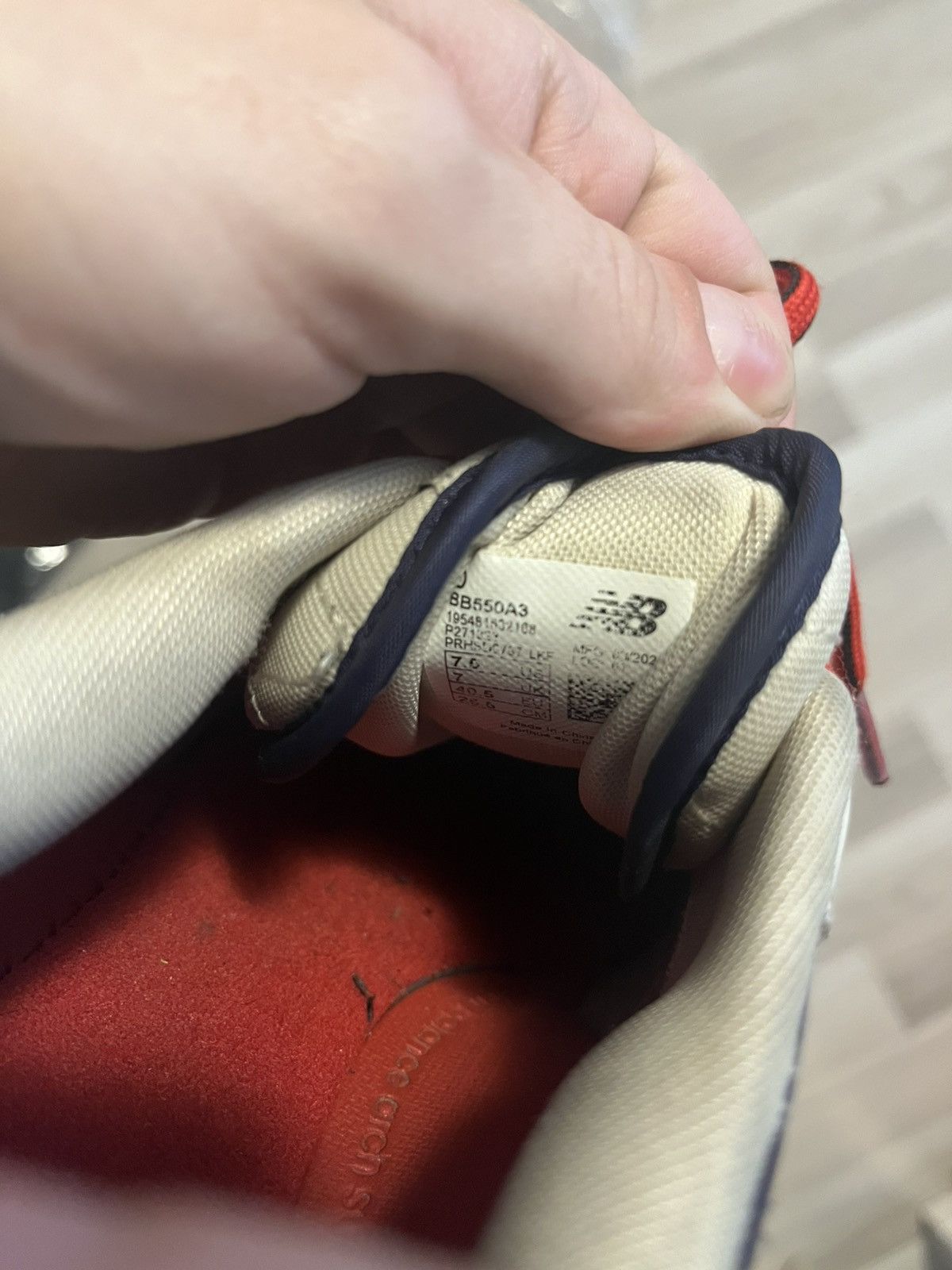 Aime Leon Dore × New Balance Aime Leon Dore 550 Sneakers Size US 7.5 / EU 40-41 - 7 Thumbnail