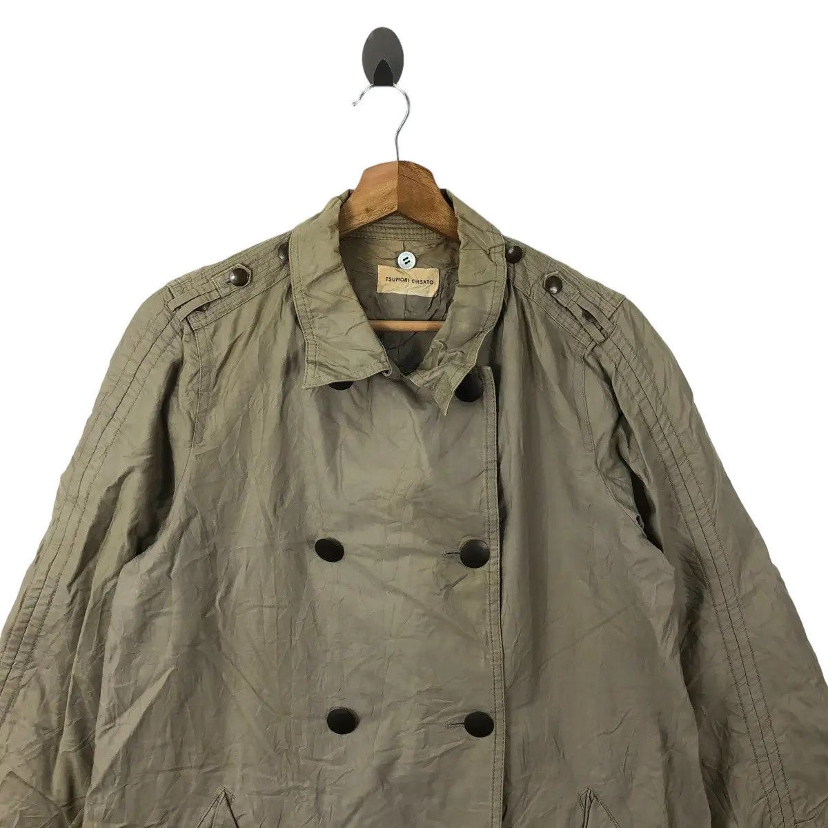 Vtg ISSEY MIYAKE Tsumori Chisato Peacoat Trench Coat Parka