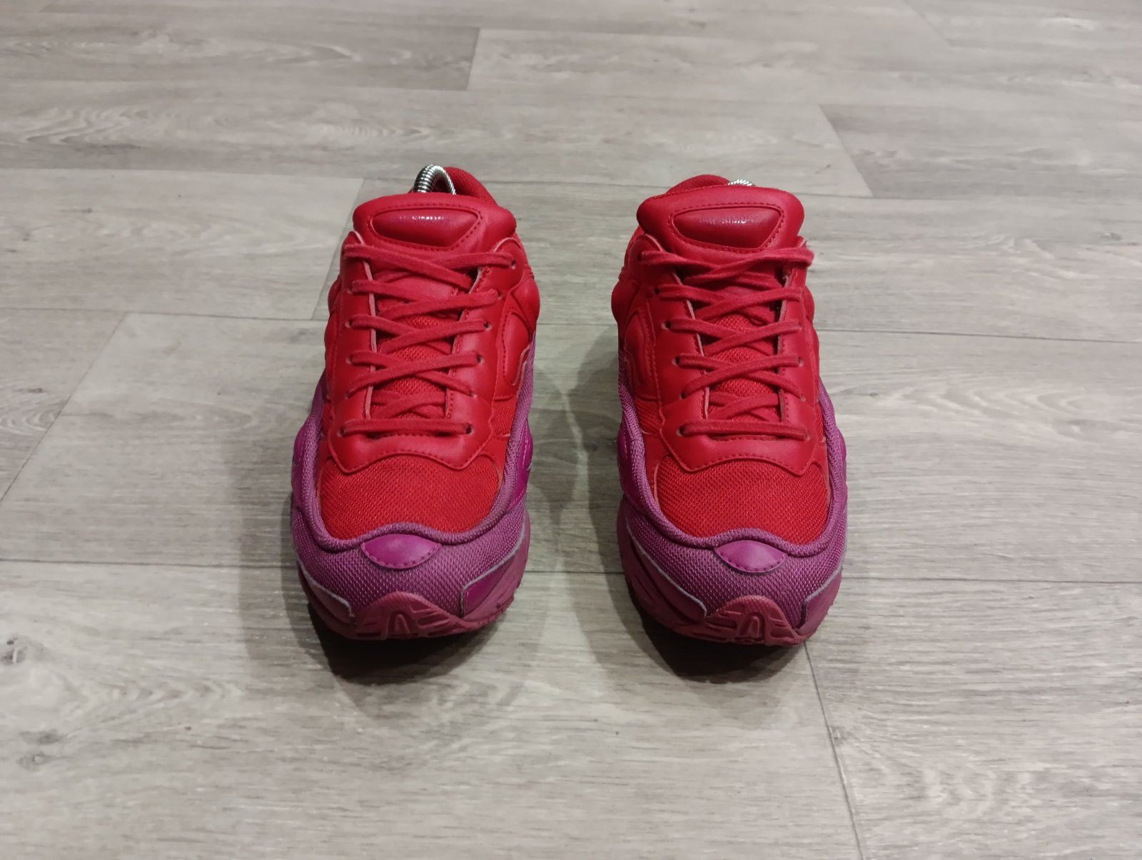 Adidas × Raf Simons Raf Simons × Adidas Ozweego US 4.5 Glory Red/Purple Sneakers Size US 6 / IT 36 - 2 Thumbnail