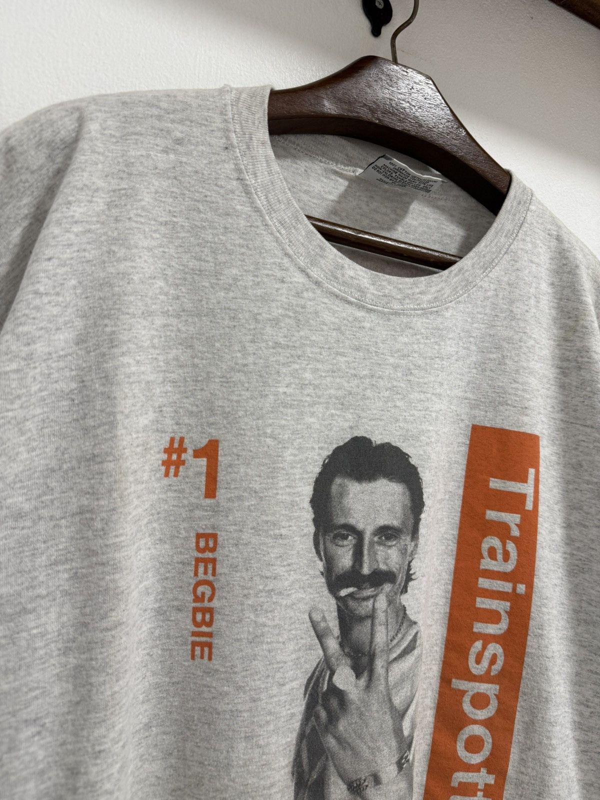 Vintage Vintage 90s Trainspotting Movie Shirt Size US L / EU 52-54 / 3 - 3 Thumbnail