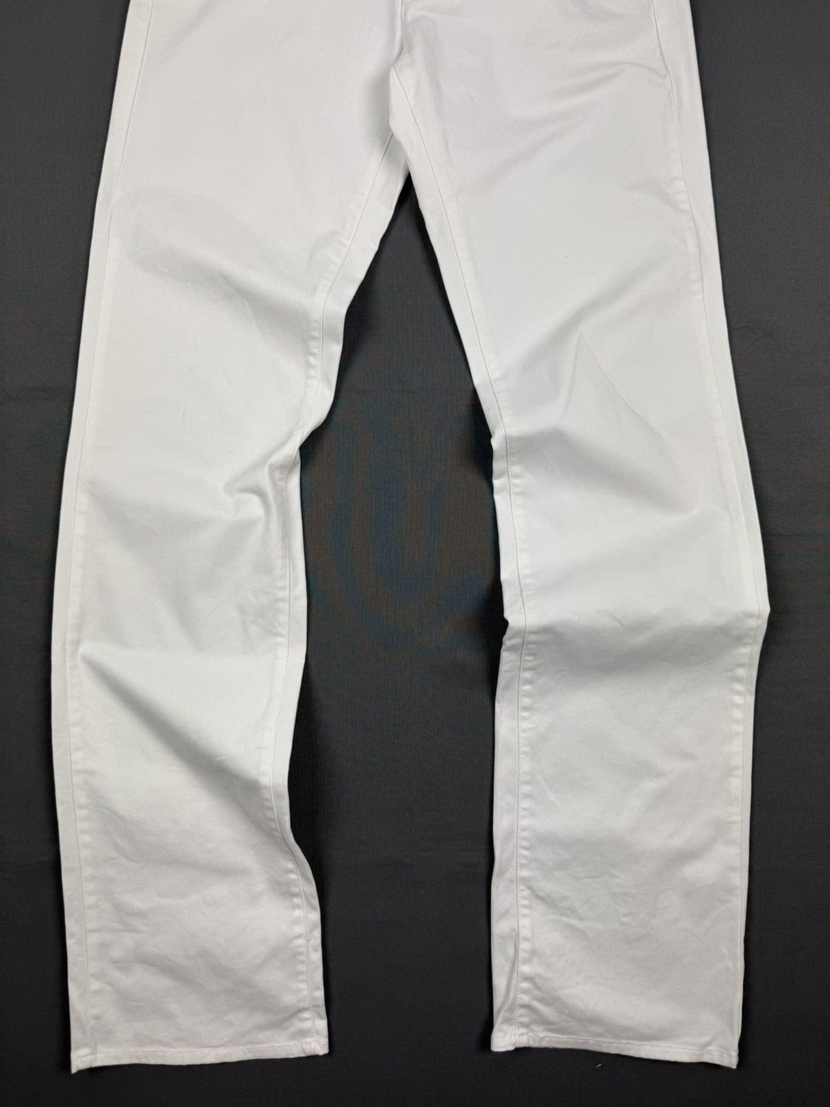 Armani Y2K Vintage Armani Jeans Basic White Women’s Pants Size 30" / US 8 / IT 44 - 2 Thumbnail