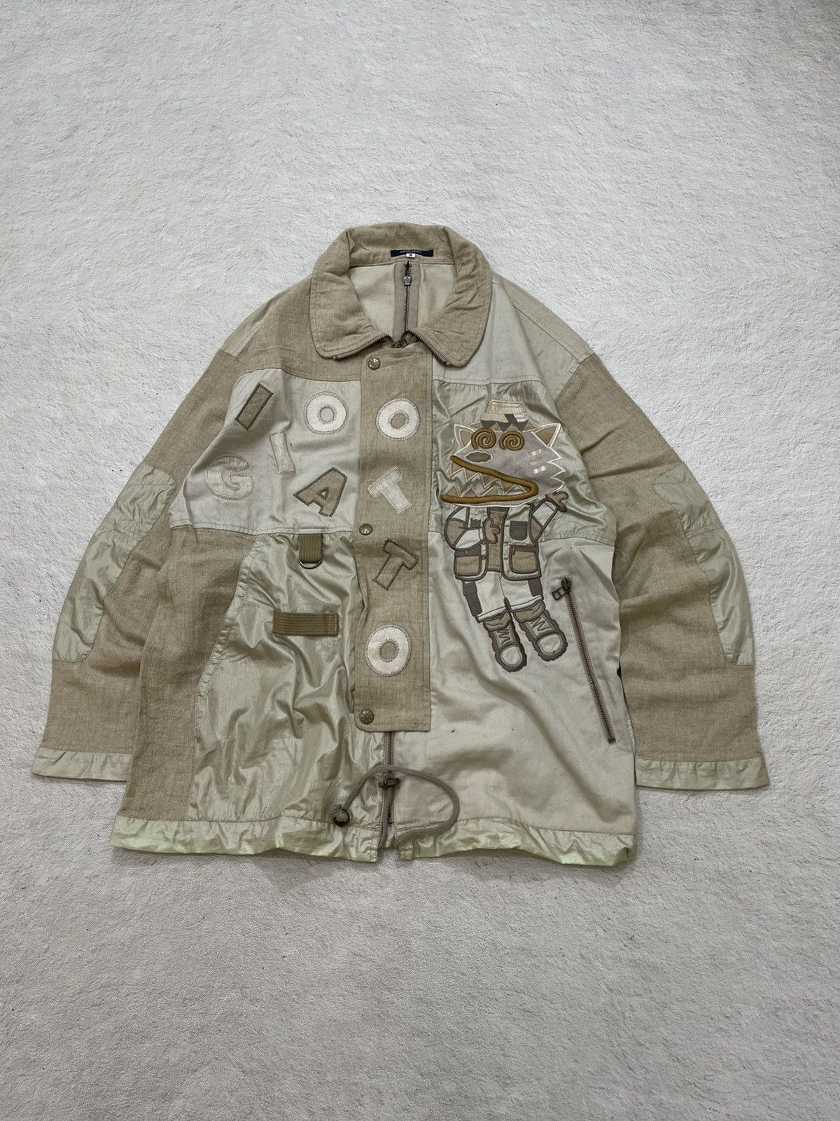Japanese Brand 2000s Japan Hysteric 90s Archive Patchwork Coat Y2K If6was9 Size US XL / EU 56 / 4 - 1 Thumbnail