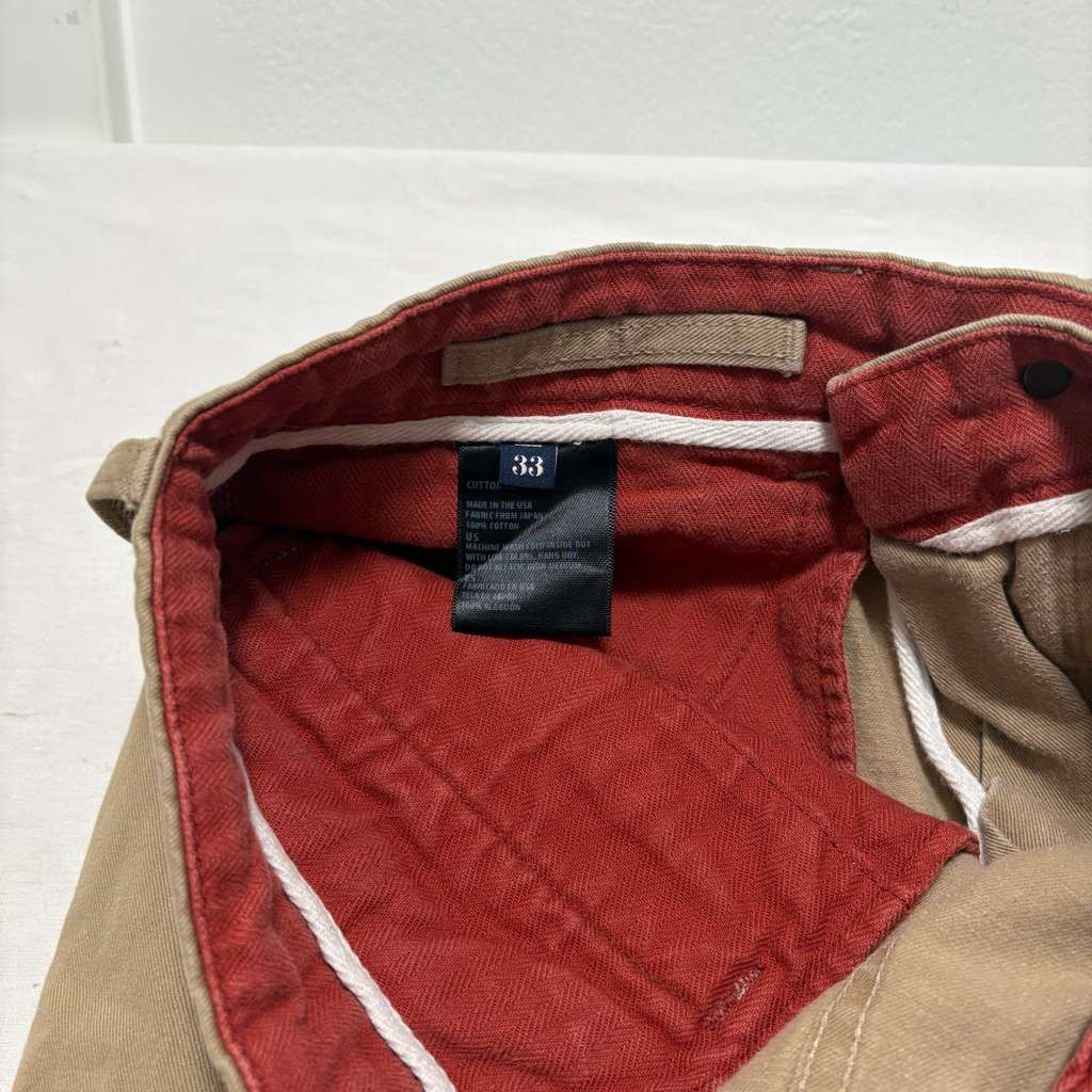 Other Freenote Selvedge Straight Leg Chino Pants Brown Size 33 Size US 33 - 4 Thumbnail