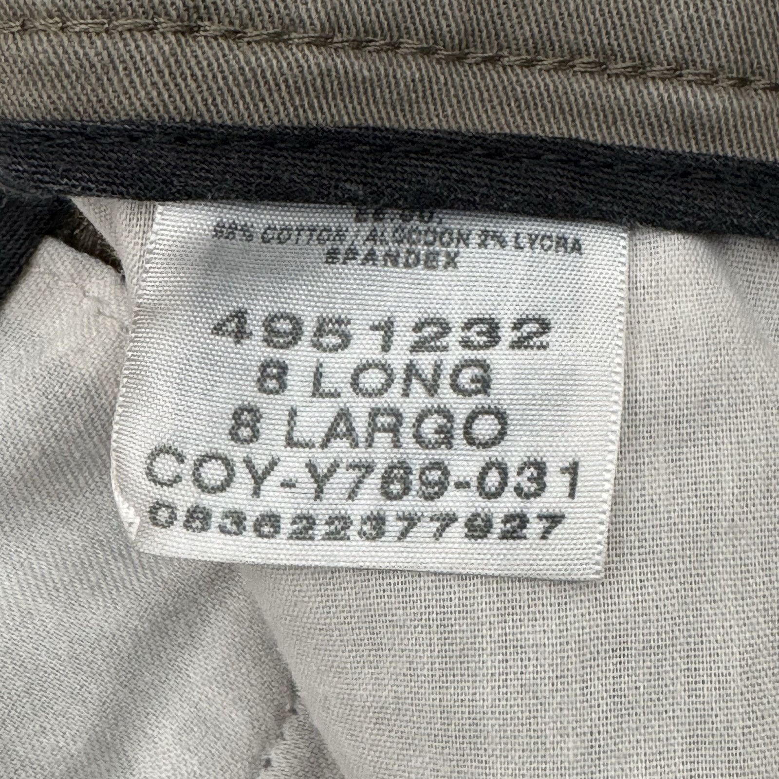 Lee Lee Pants Womens 8 Long Relaxed Straight Casual Y2K Vintage Size 30" / US 8 / IT 44 - 10 Thumbnail