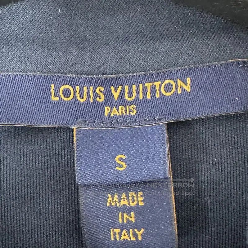 Louis Vuitton Louis Vuitton Spring Autumn Blue Cotton Dress . Size S / US 4 / IT 40 - 3 Thumbnail